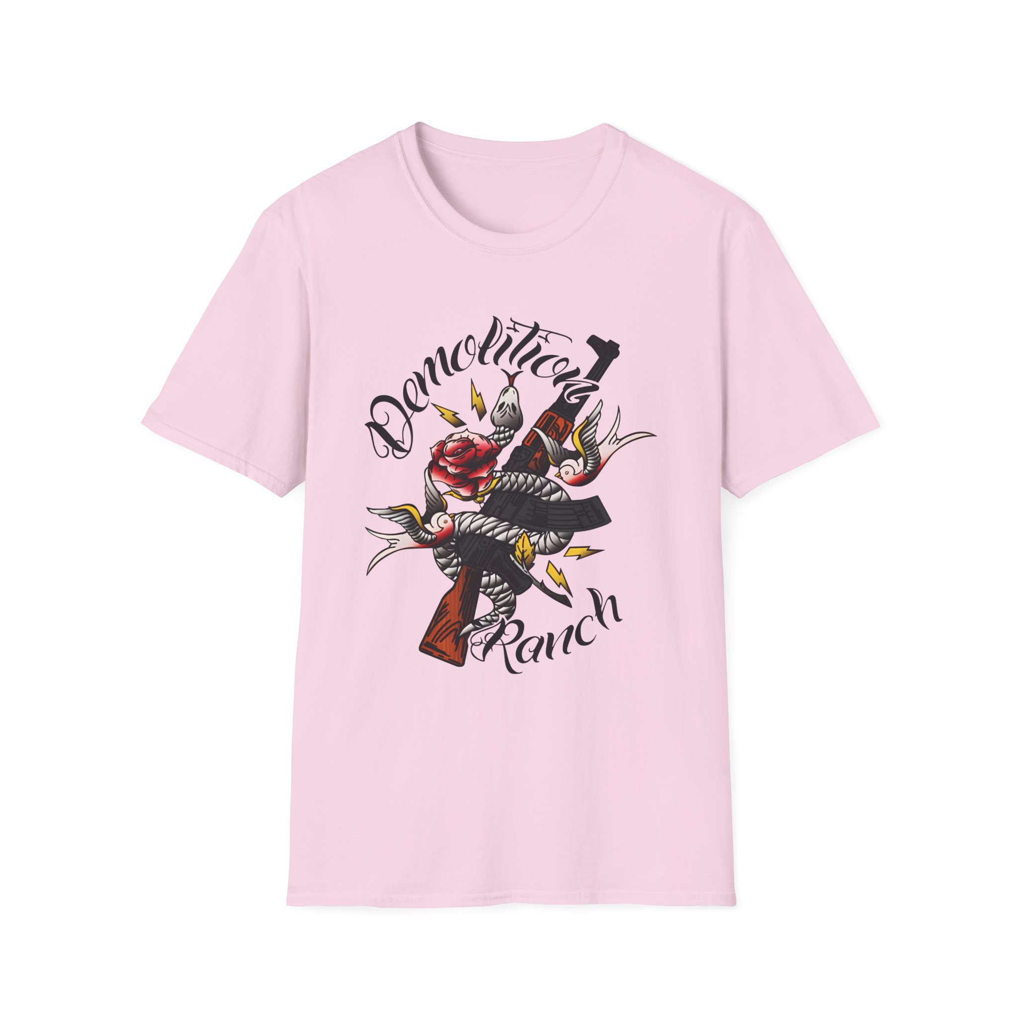 Demolition Ranch Tattoo Unisex Softstyle T-Shirt