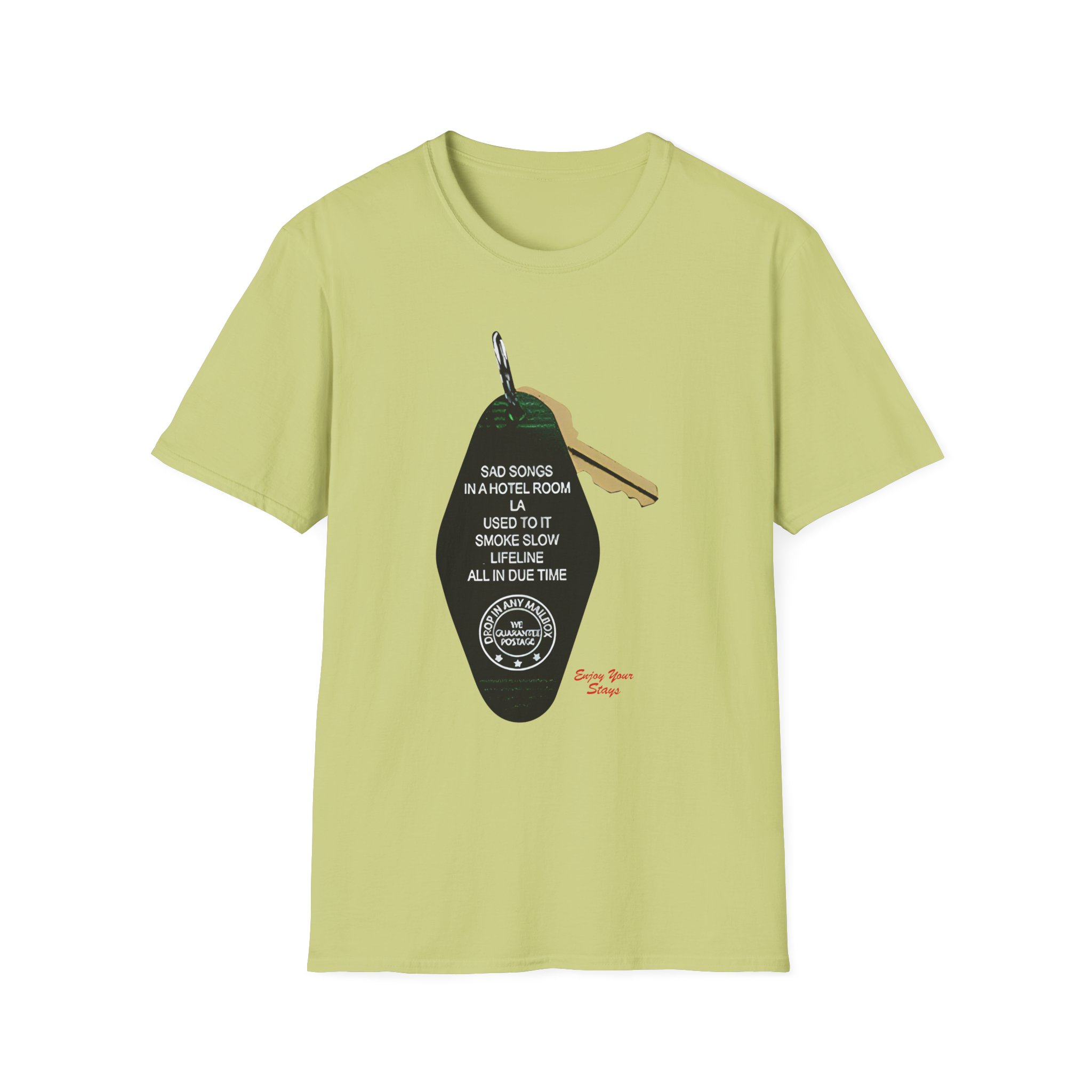 Joshua Bassett Hotel Room Key Unisex Softstyle T-Shirt