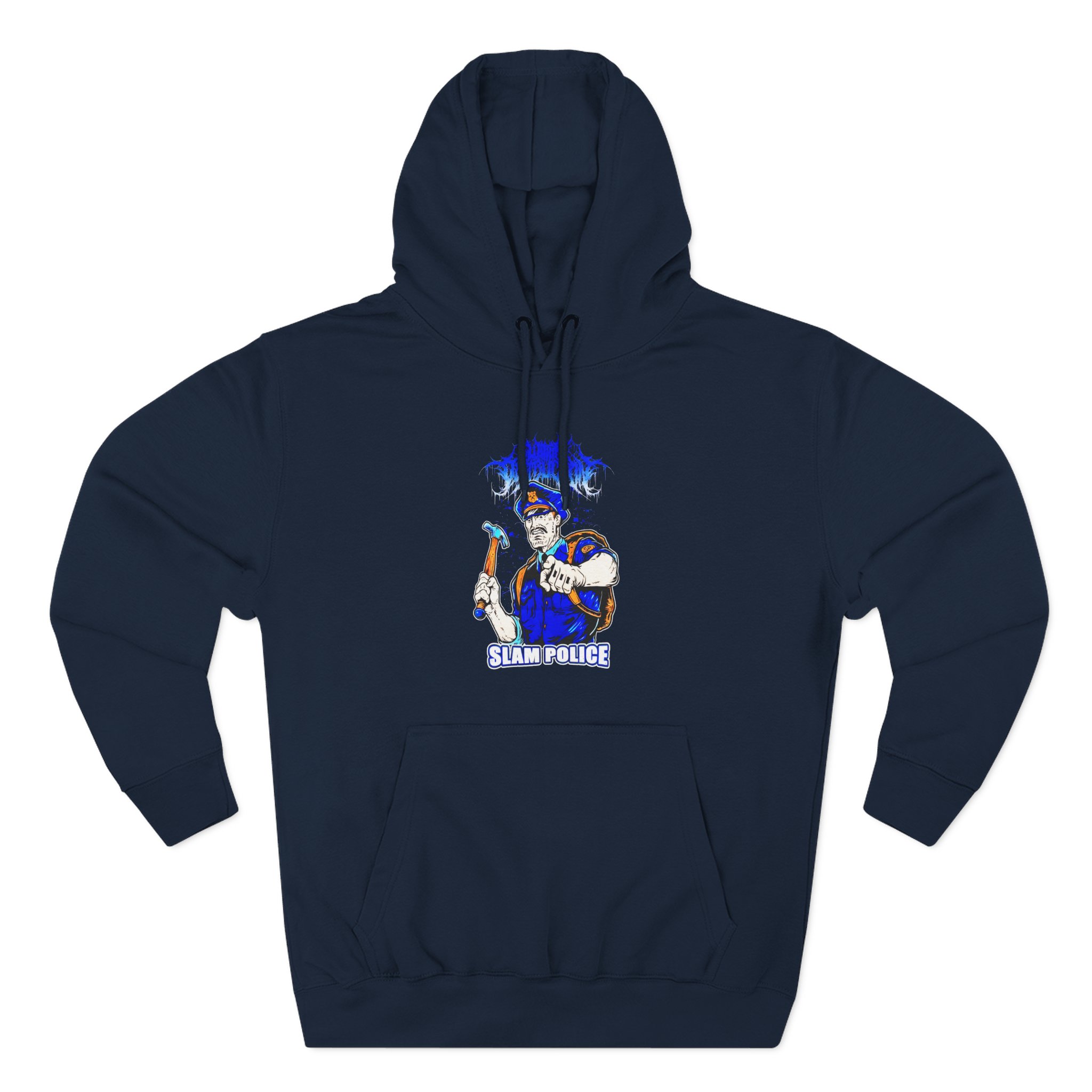Within Destruction Slam Police Three-Panel Fleece Hoodie