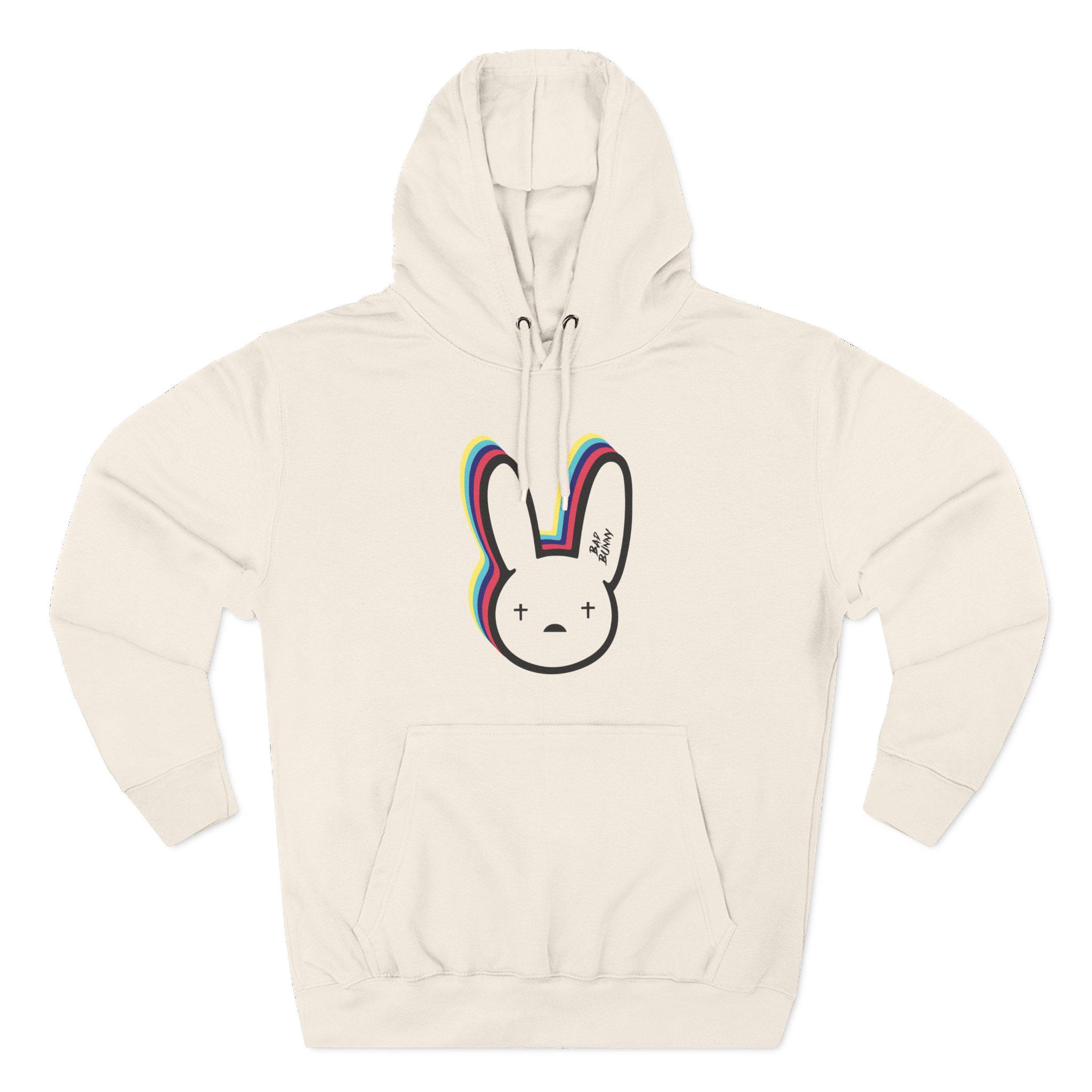 BB Logo Three-Panel Fleece Hoodie