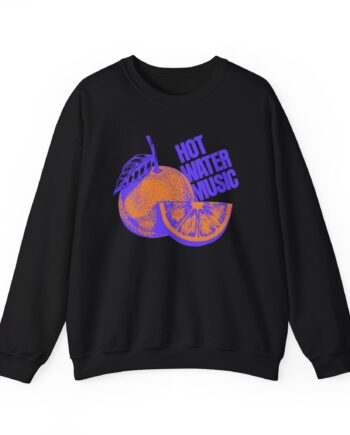 Hot Water Music Florida Orange Unisex Heavy Blend™ Crewneck Sweatshirt