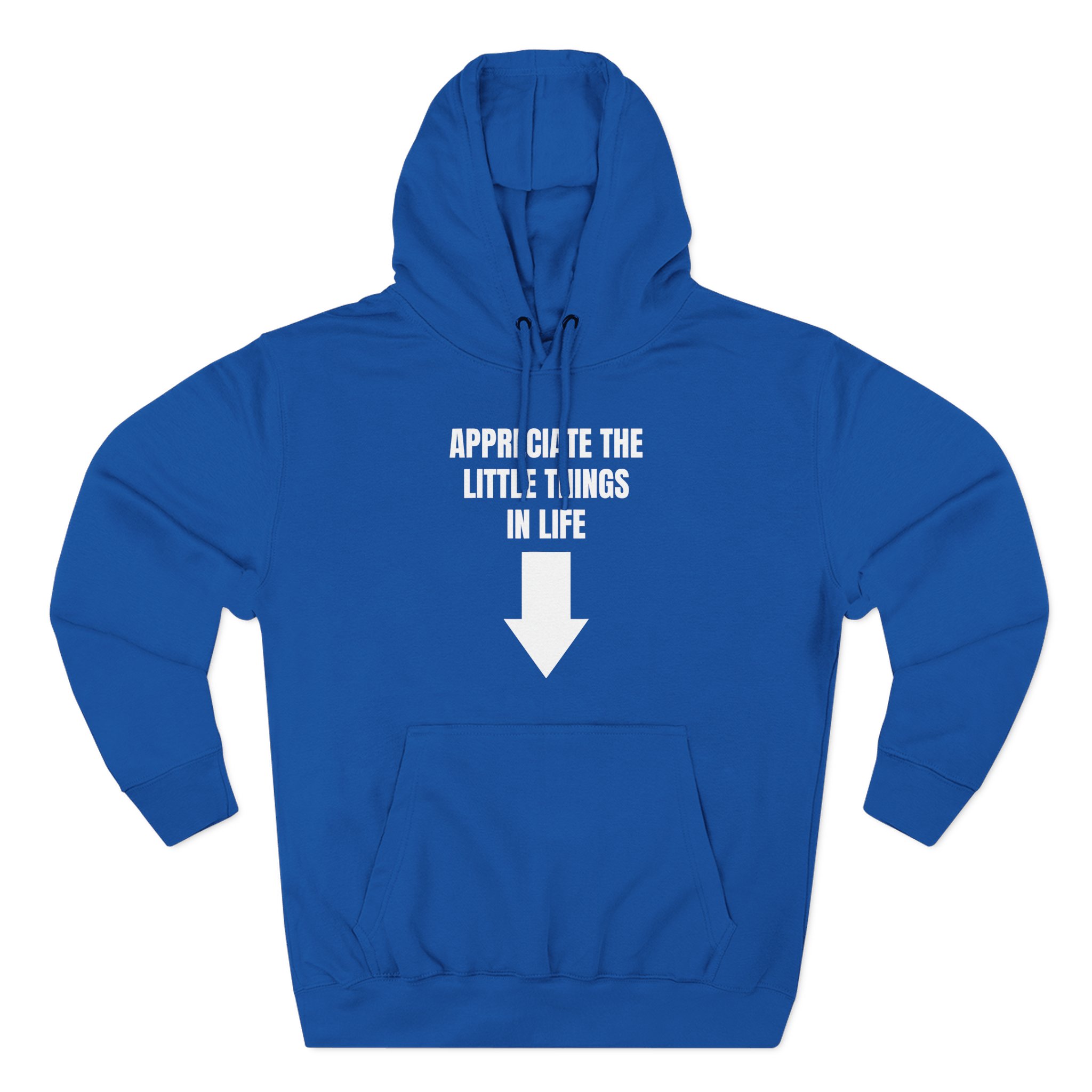 Jynxzi Appreciate the Little Things in Life Three-Panel Fleece Hoodie