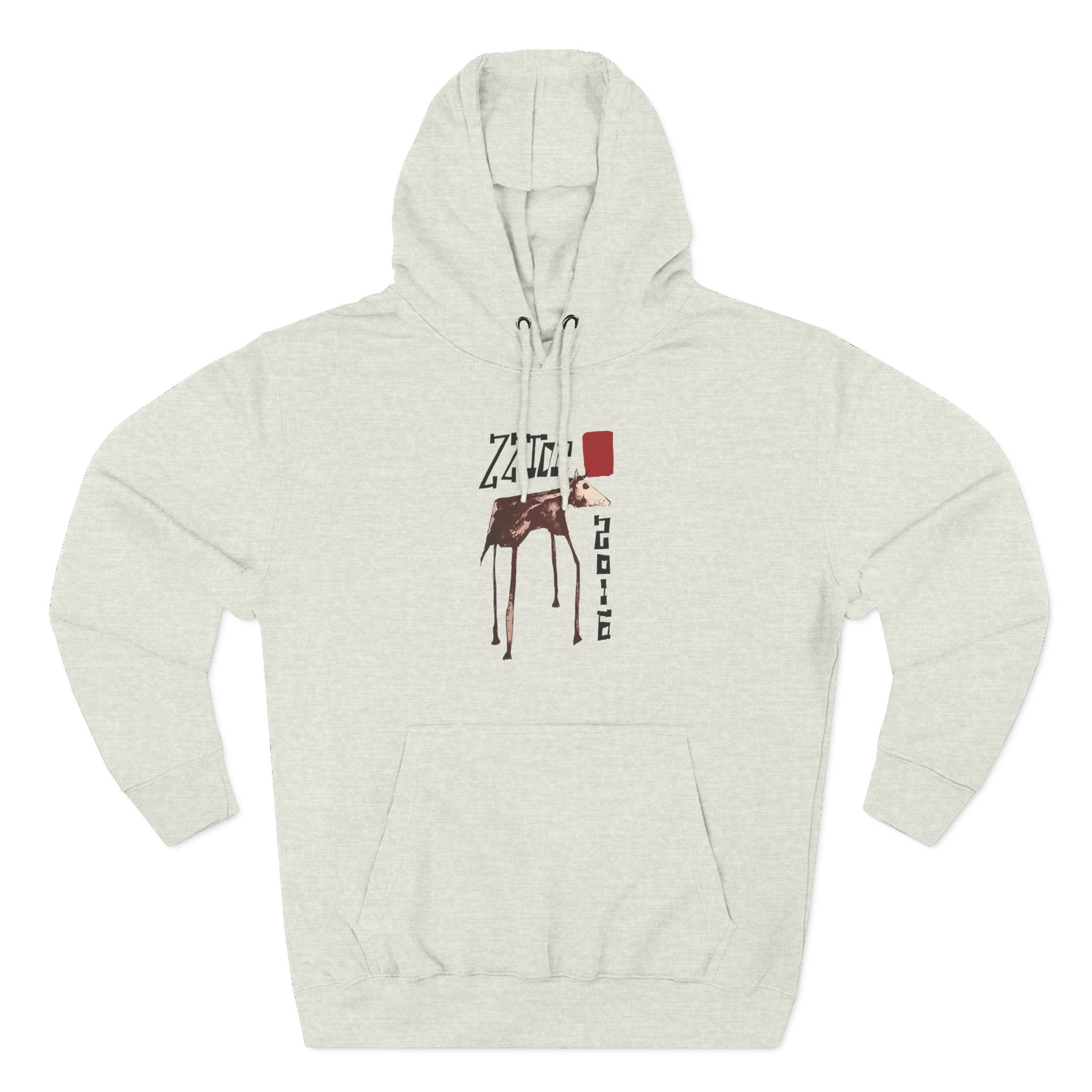 Zz Top Three-Panel Fleece Hoodie