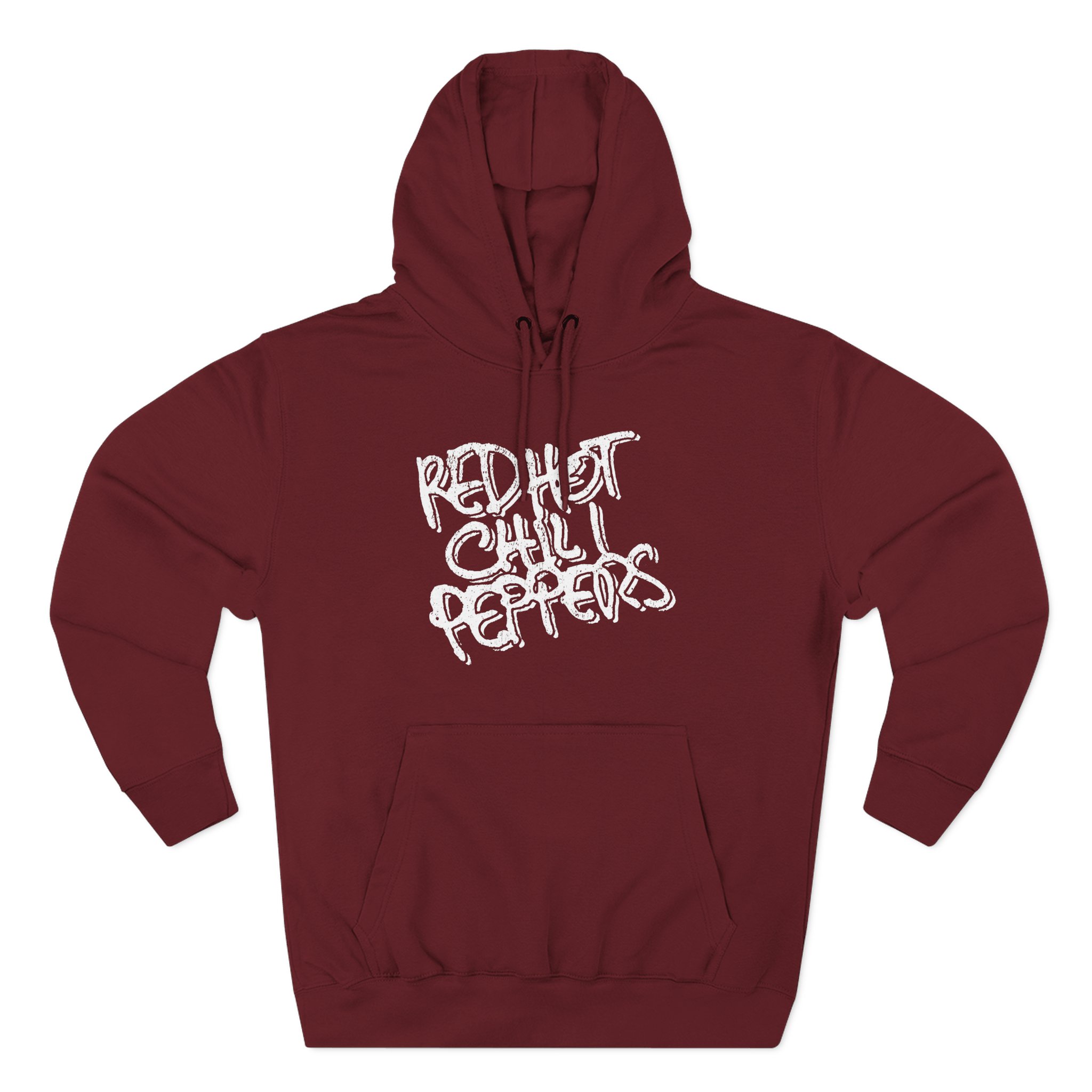 Red Hot Chili Peppers Logo Three-Panel Fleece Hoodie