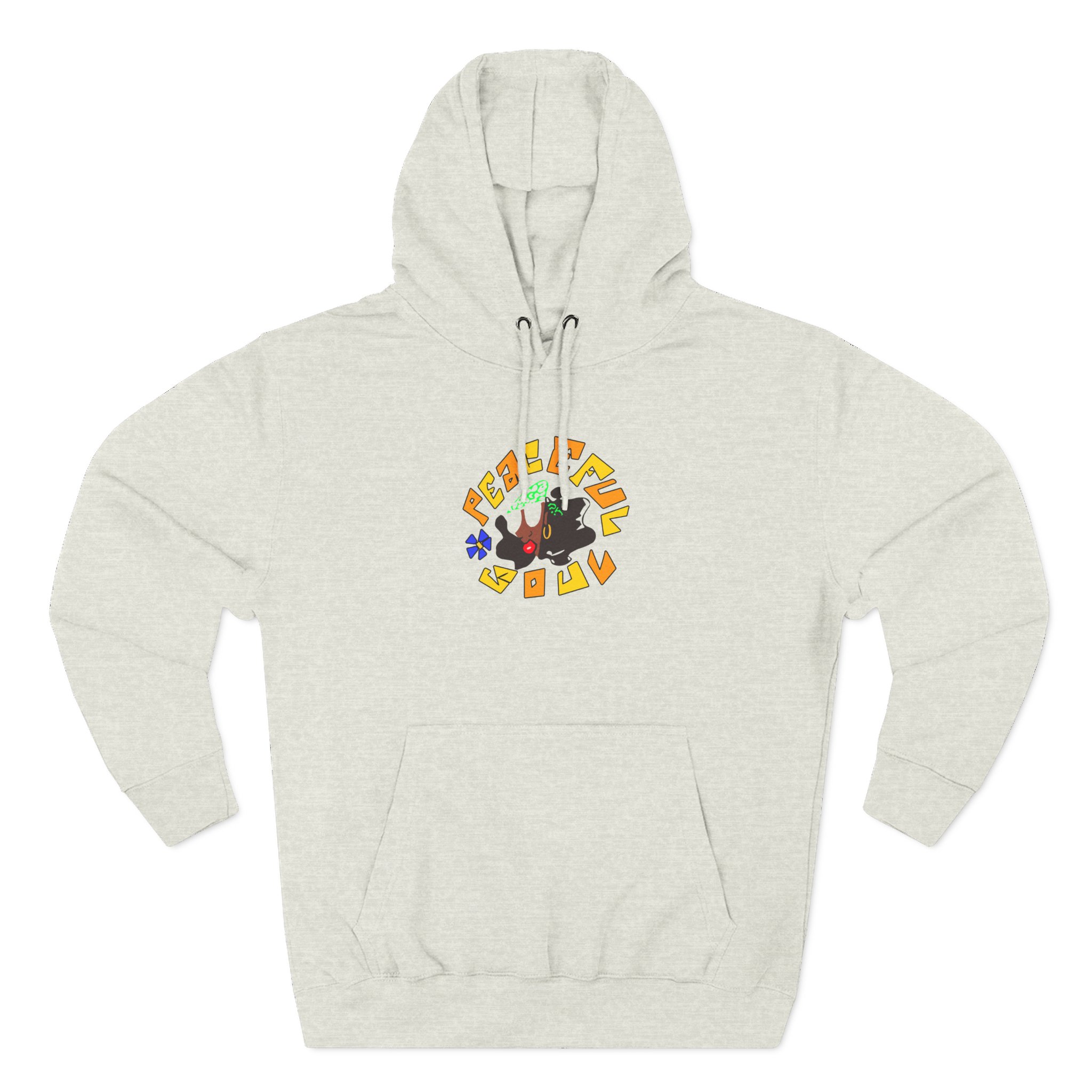 Umi Peaceful Soul Three-Panel Fleece Hoodie
