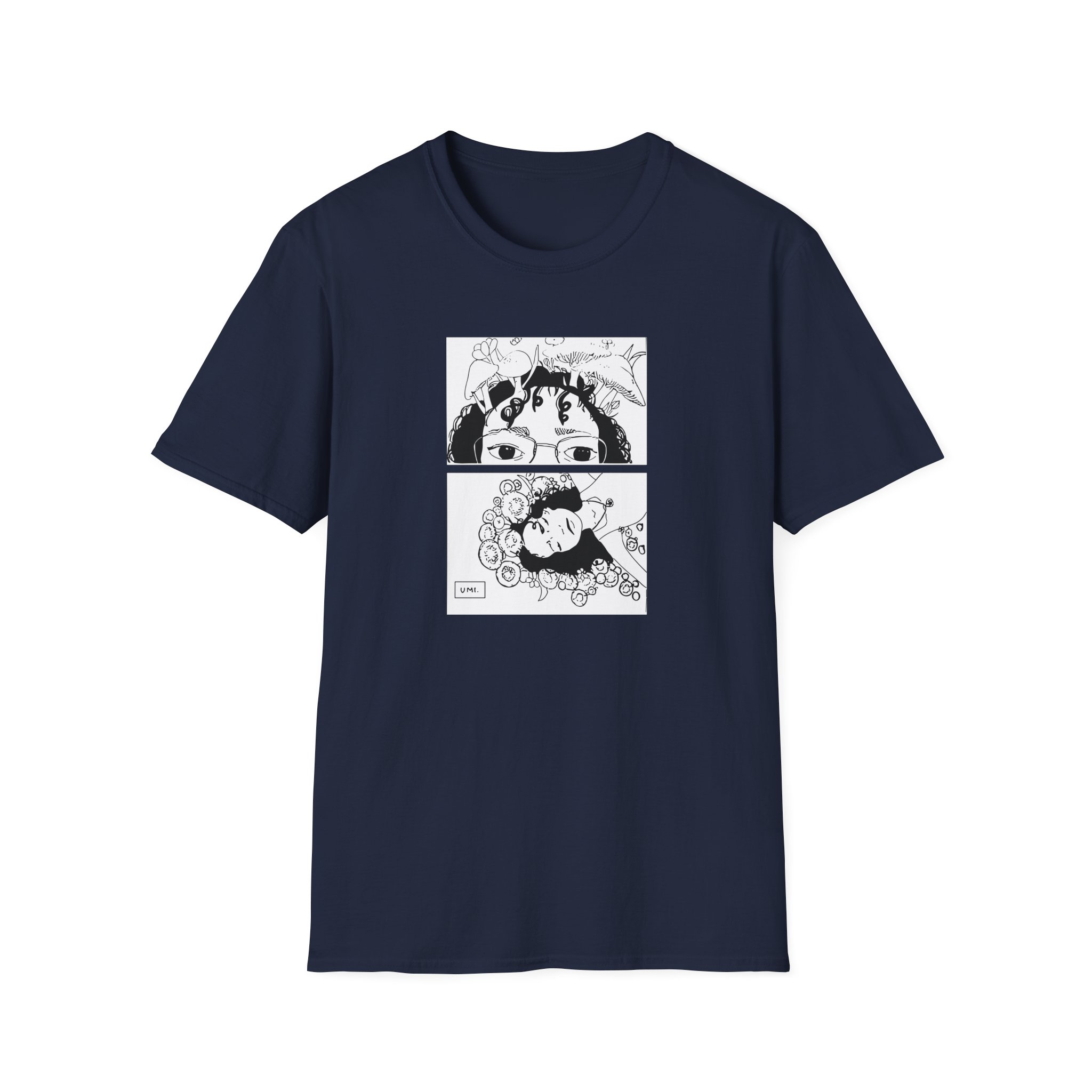 Umi Drawing Unisex Softstyle T-Shirt