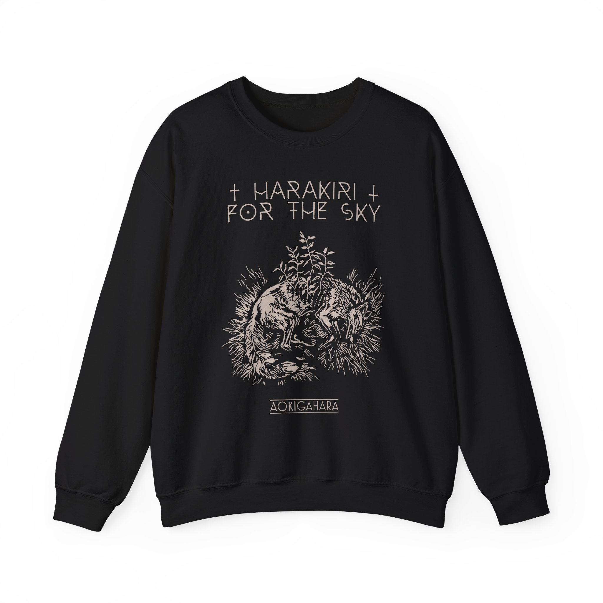 Harakiri for the Sky Aokigahara Unisex Heavy Blendâ„¢ Crewneck Sweatshirt