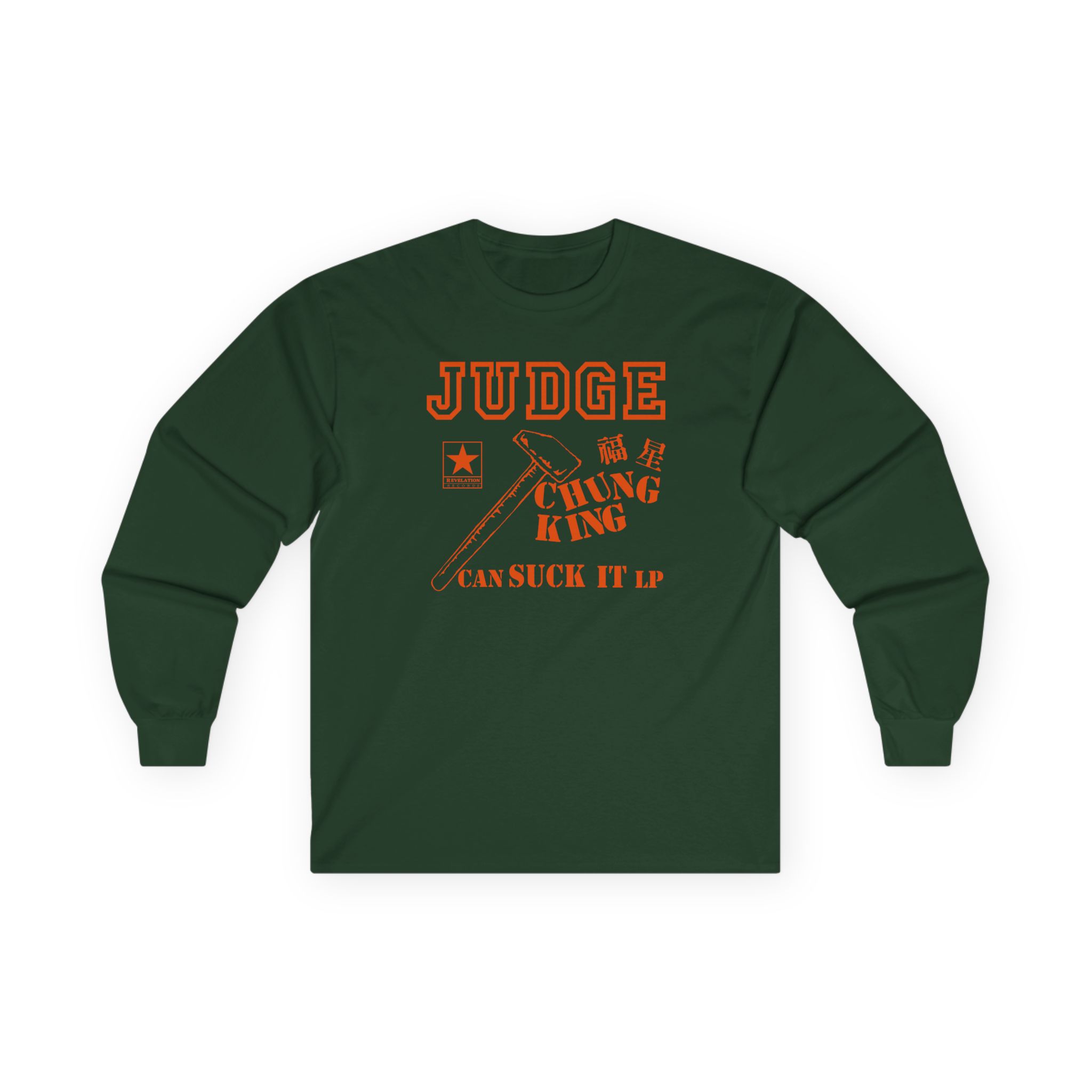 Judge Chung King Unisex Ultra Cotton Long Sleeve Tee