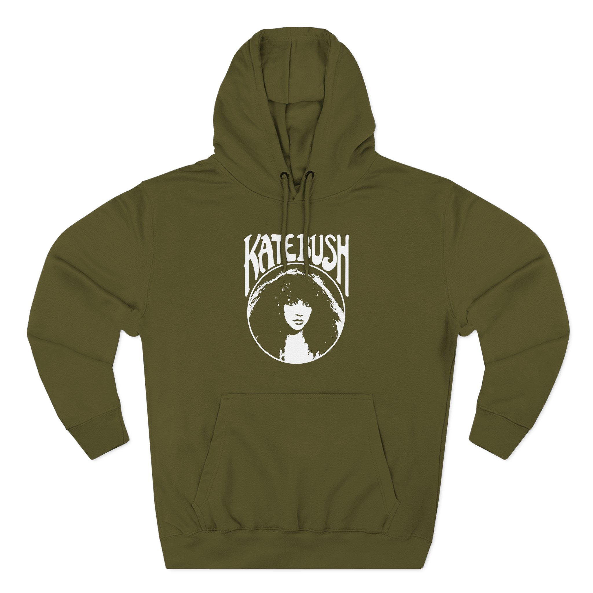 Kate Bush Circle Logo Three-Panel Fleece Hoodie