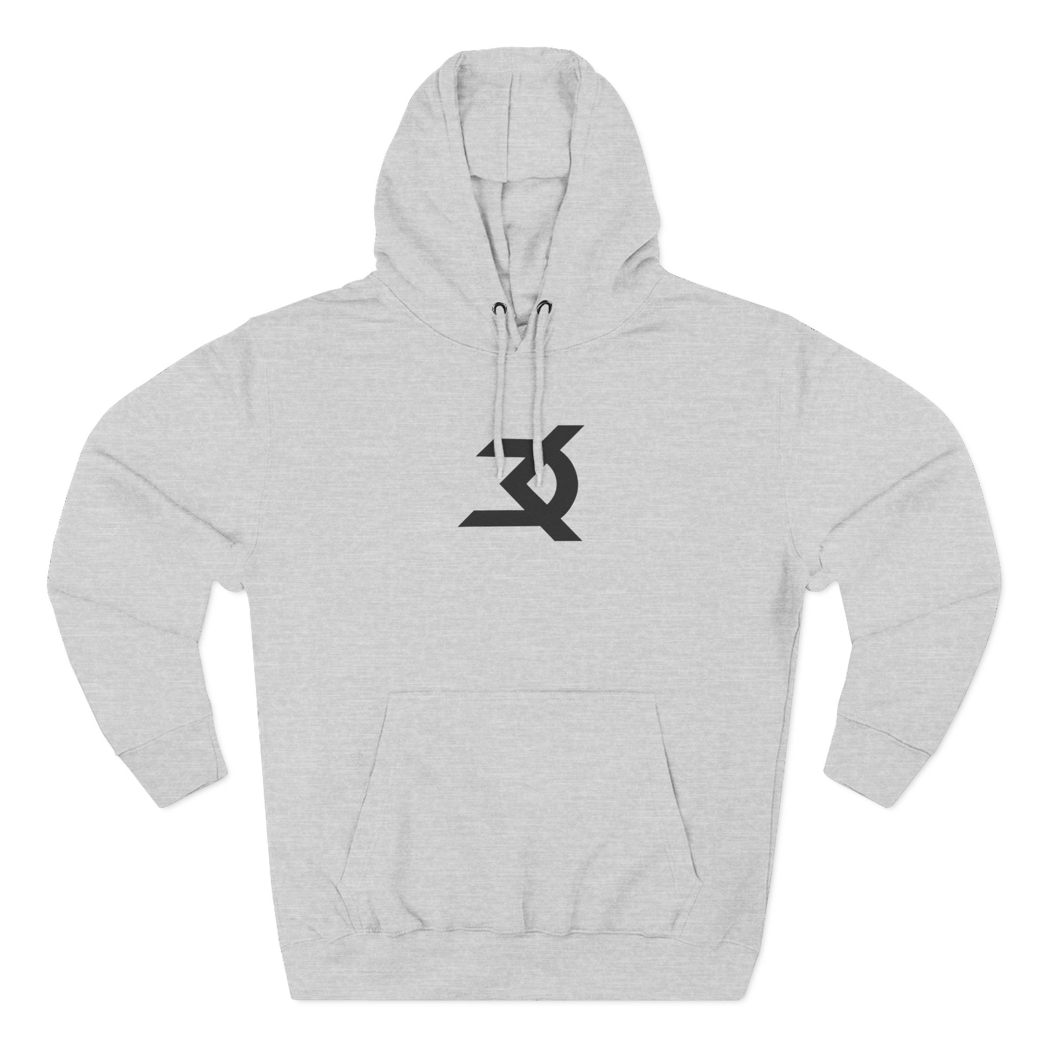 Dimitri K Three-Panel Fleece Hoodie