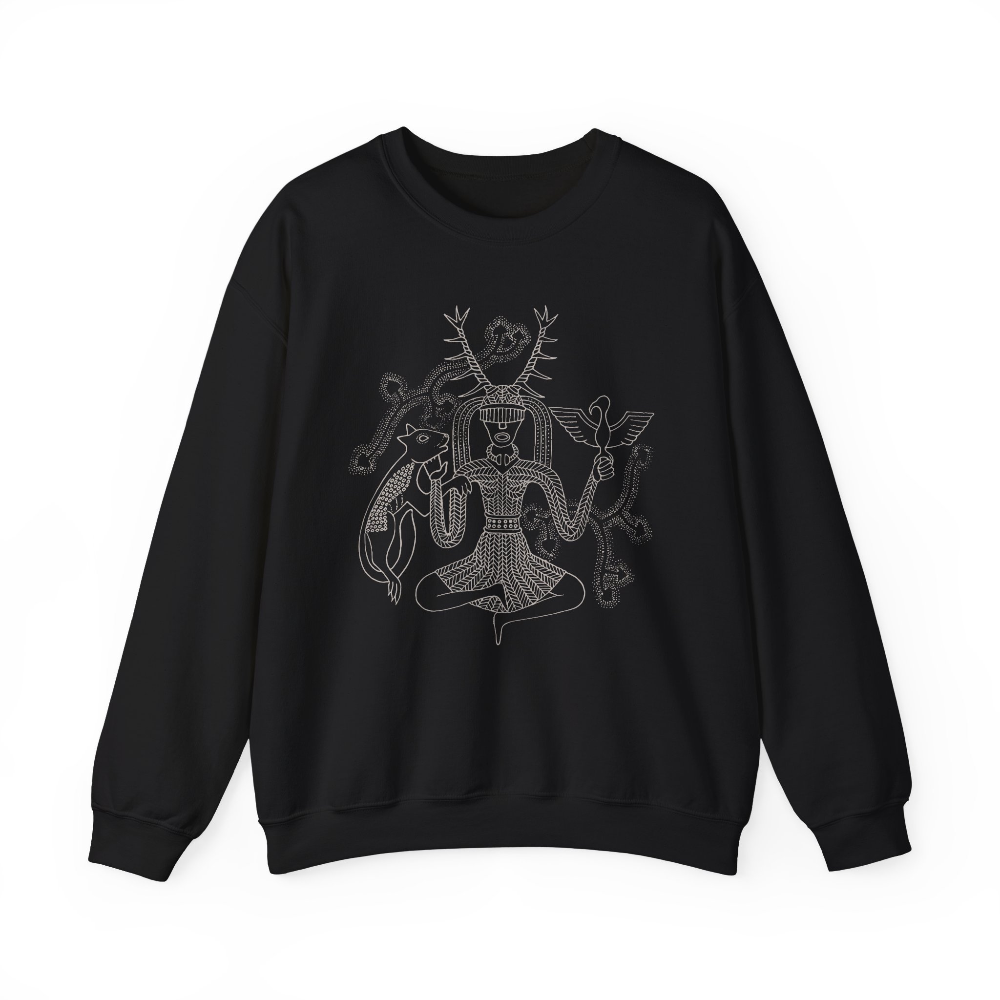 Heilung Cernunina Futha Unisex Heavy Blendâ„¢ Crewneck Sweatshirt