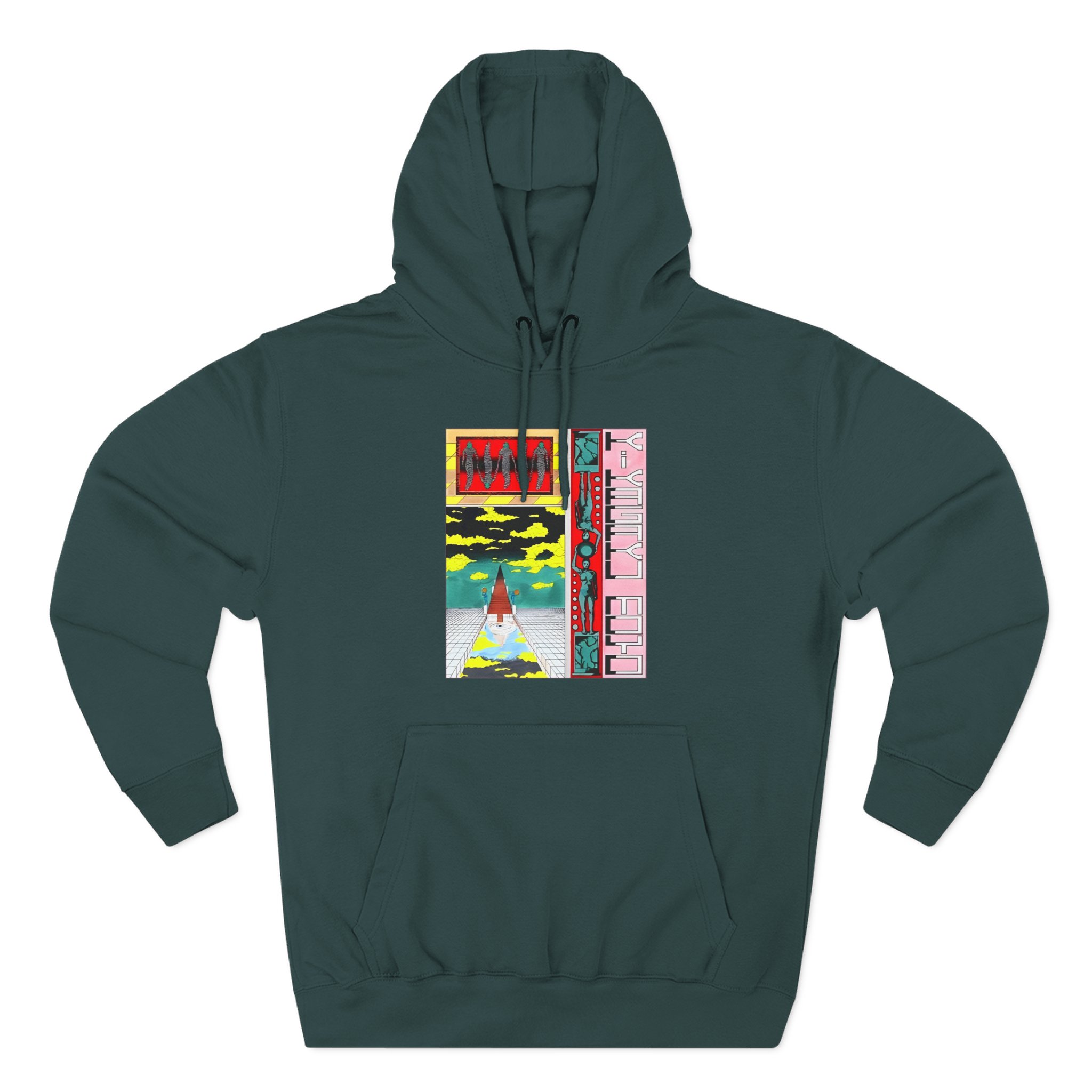Kikagaku Moyo Three-Panel Fleece Hoodie