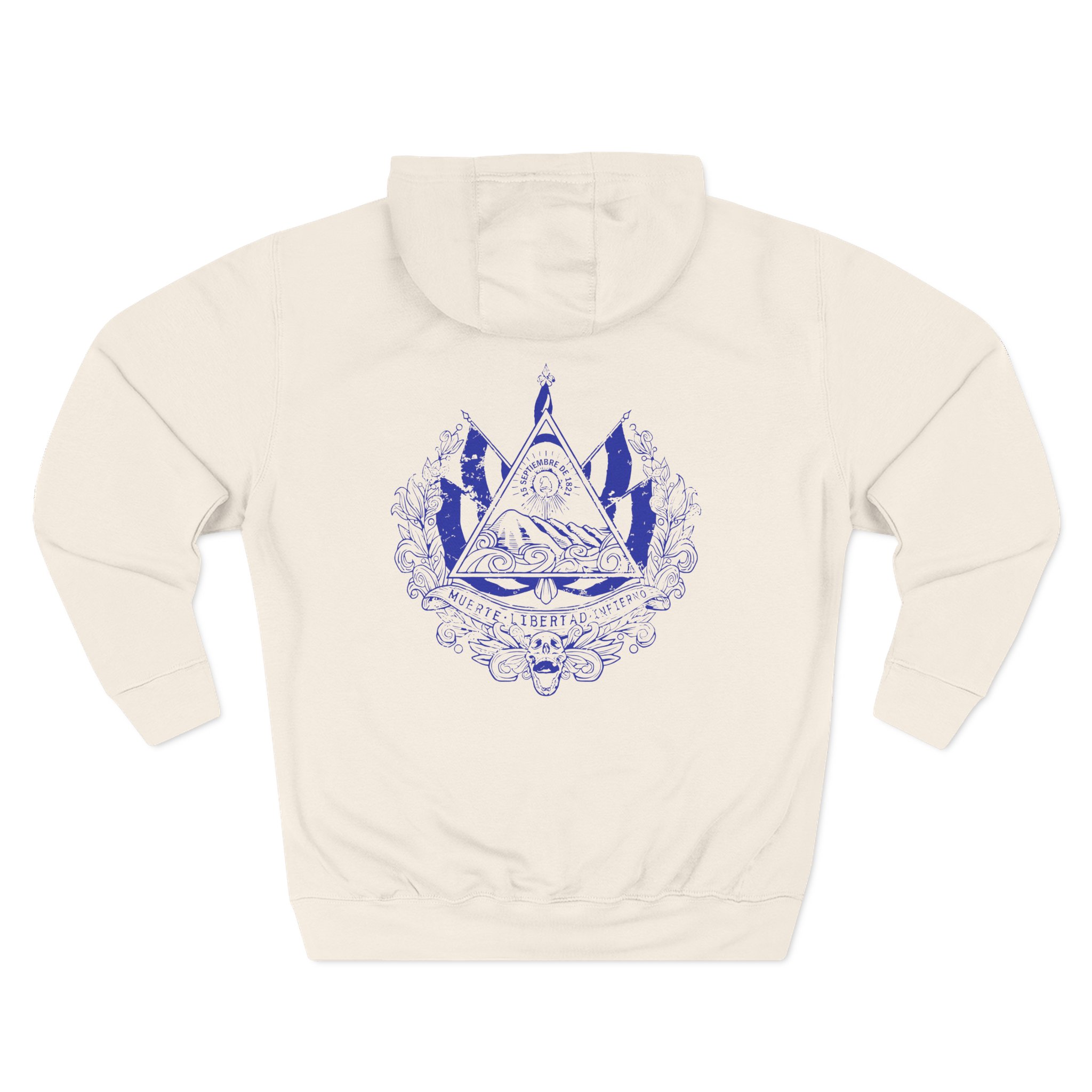 Xibalba Muerte Libertad Infierno Three-Panel Fleece Hoodie