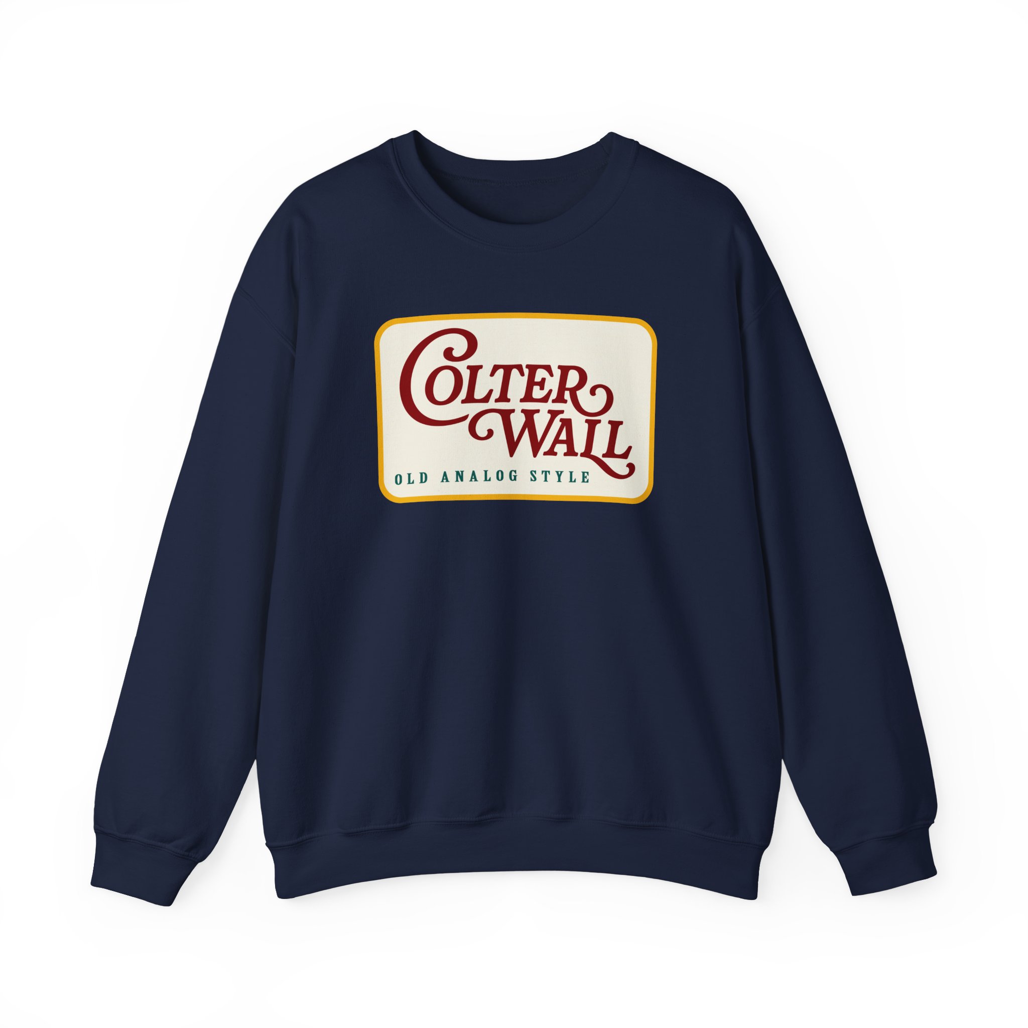 Colter Wall Old Analog Style Unisex Heavy Blendâ„¢ Crewneck Sweatshirt