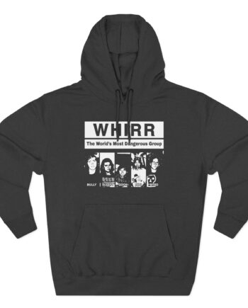 Whirr Three-Panel Fleece Hoodie