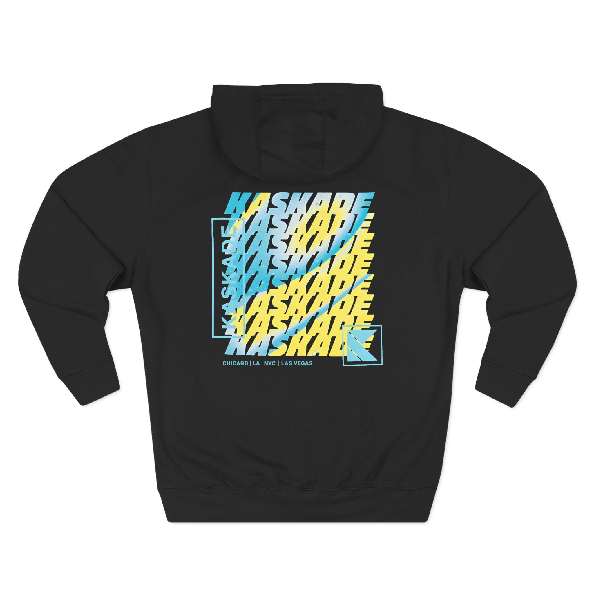 Kaskade Sky Blue Cities Three-Panel Fleece Hoodie