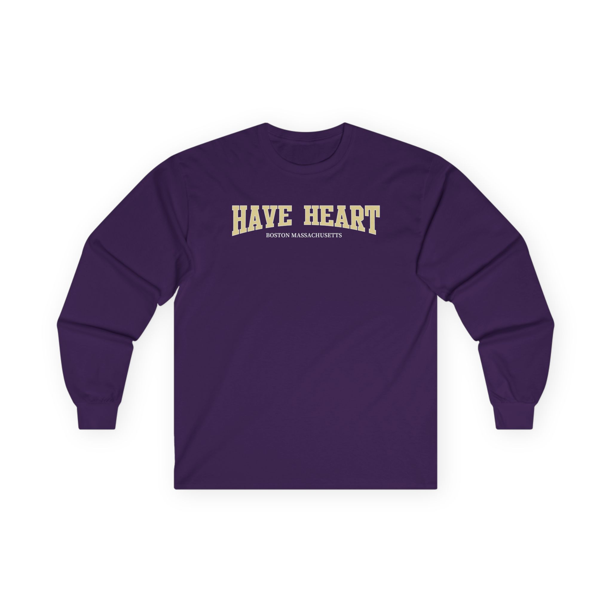 Have Heart Boston Edge Unisex Ultra Cotton Long Sleeve Tee