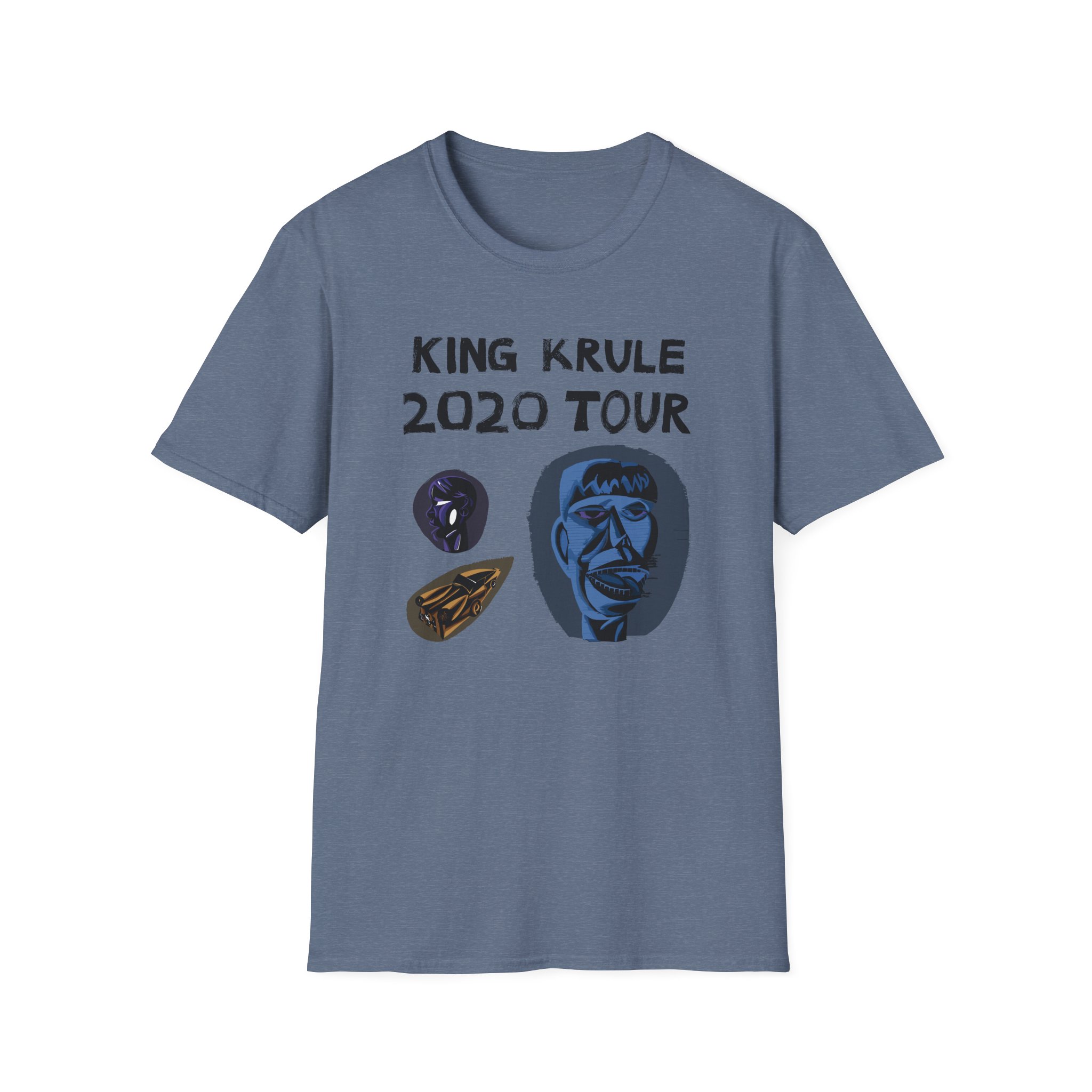 King Krule King Krule Tour Uk Europe Unisex Softstyle T-Shirt