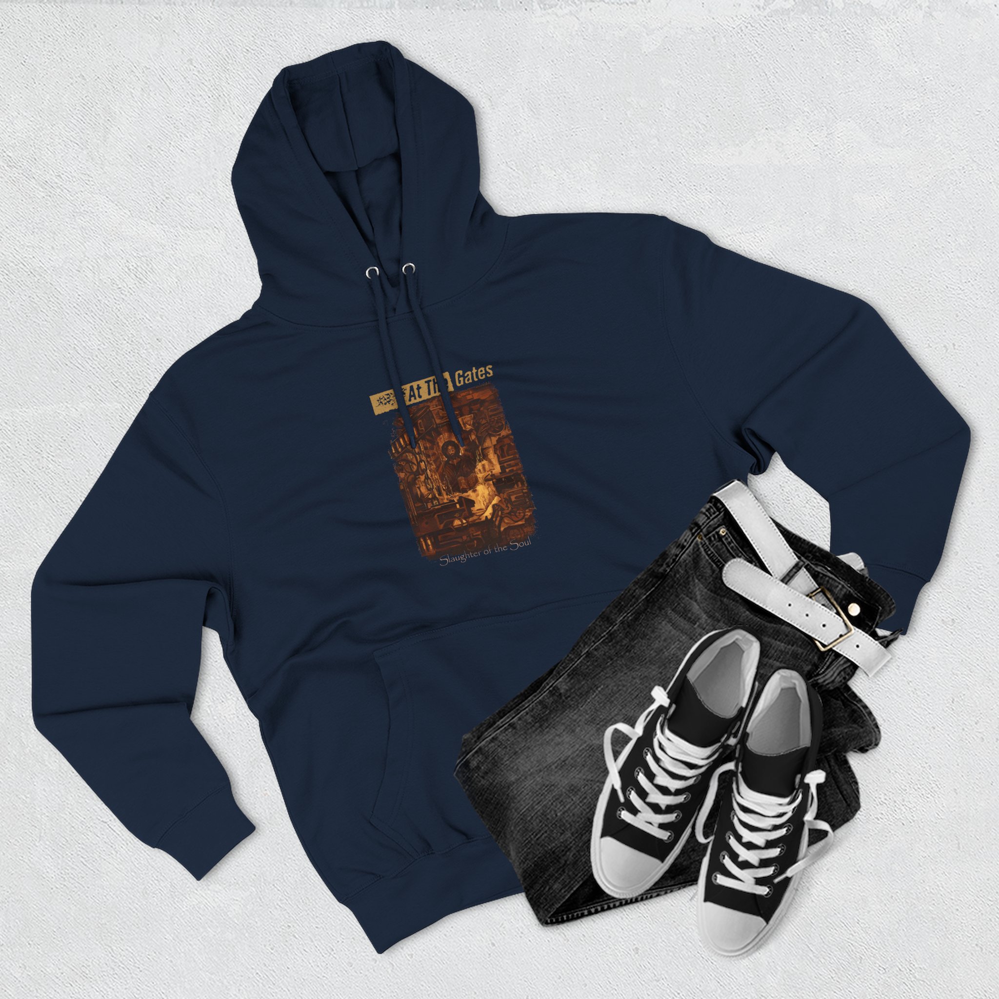 At the Gates Slaughter of the Soul Three-panel Fleece Hoodie