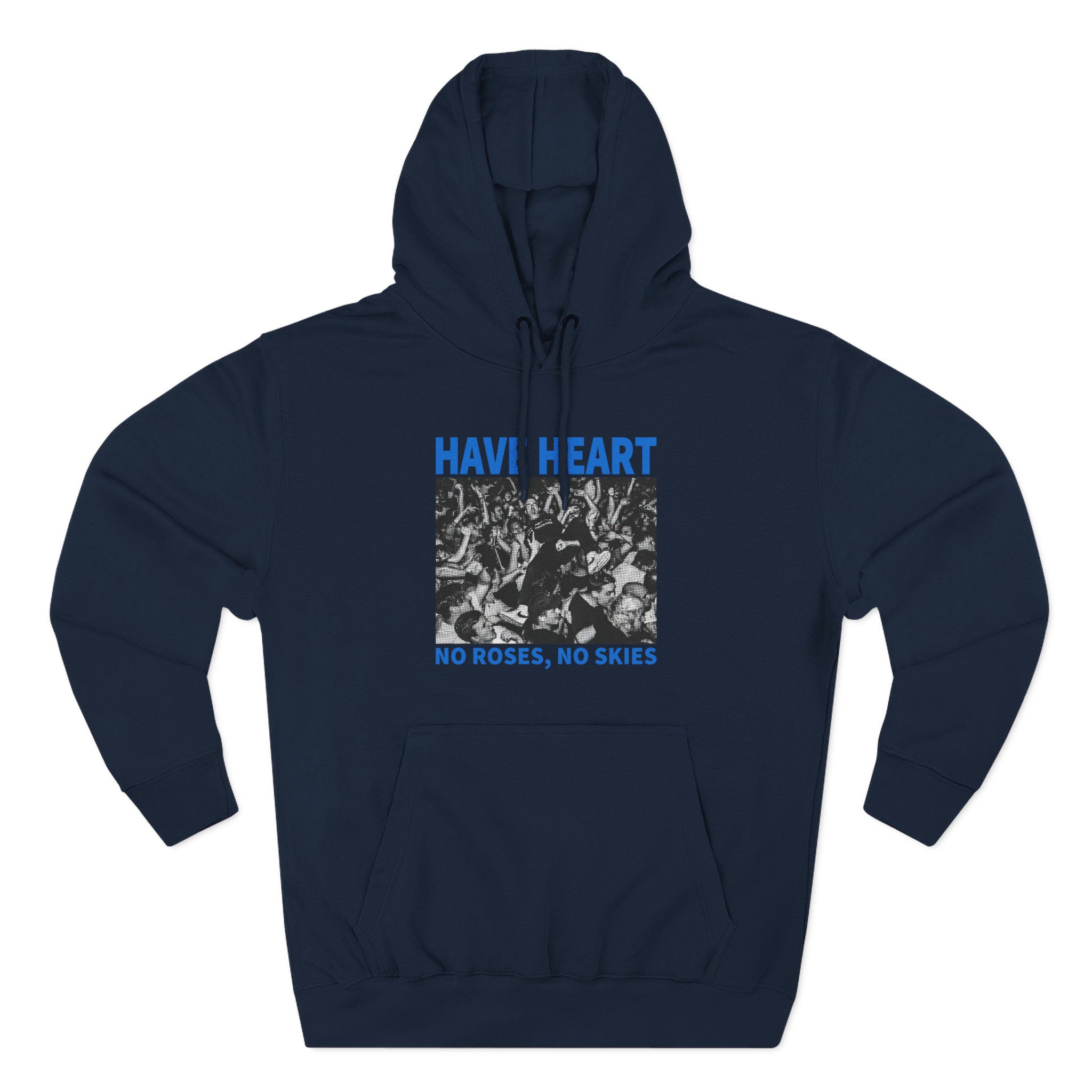 Have Heart No Roses, No Skies Three-Panel Fleece Hoodie