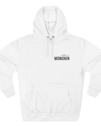 Adele in Munich Three-Panel Fleece Hoodie