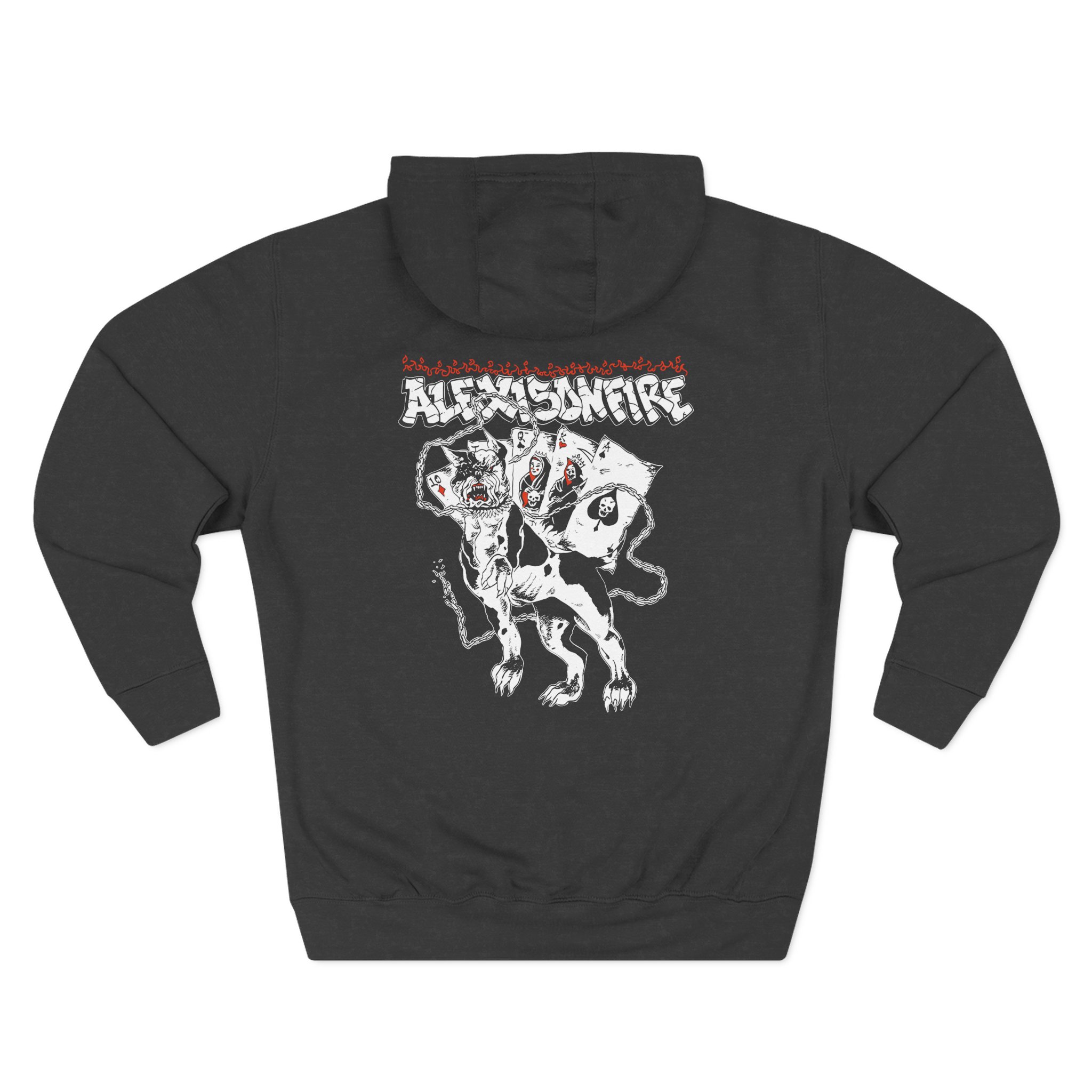 Alexisonfire Dog Chain Three-Panel Fleece Hoodie