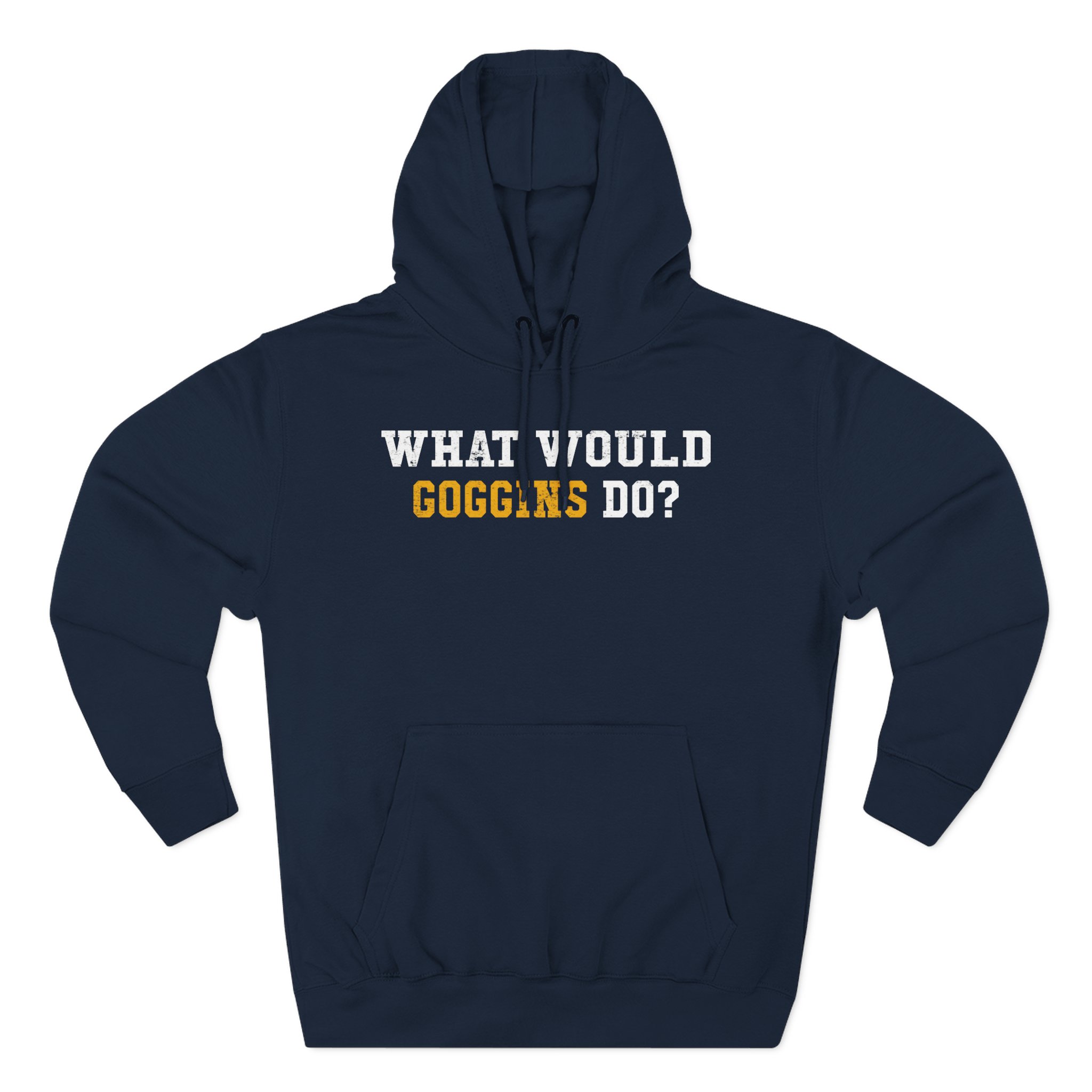 David Goggins What Would Goggins Do Three-Panel Fleece Hoodie