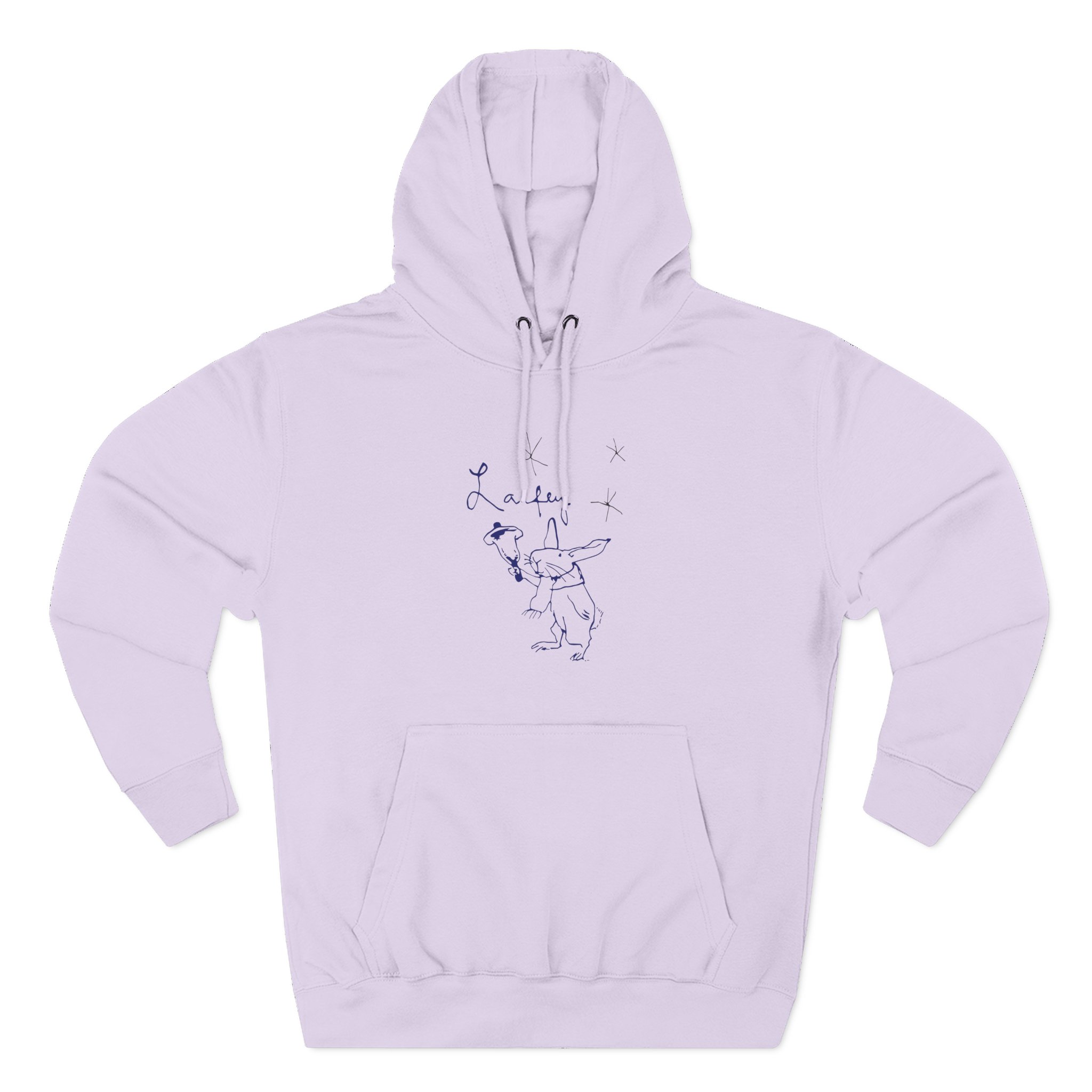 Laufey Three-Panel Fleece Hoodie