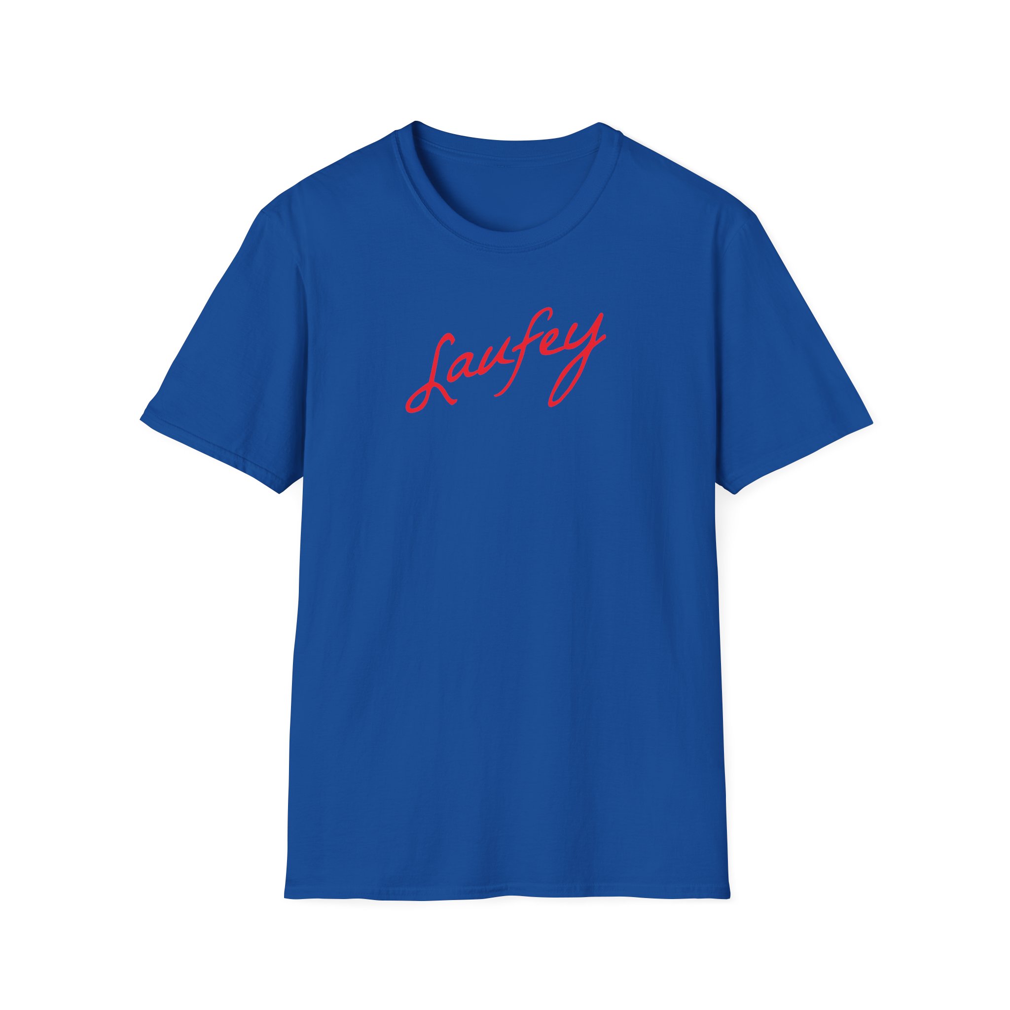 Laufey Embroidered Signature Unisex Softstyle T-Shirt