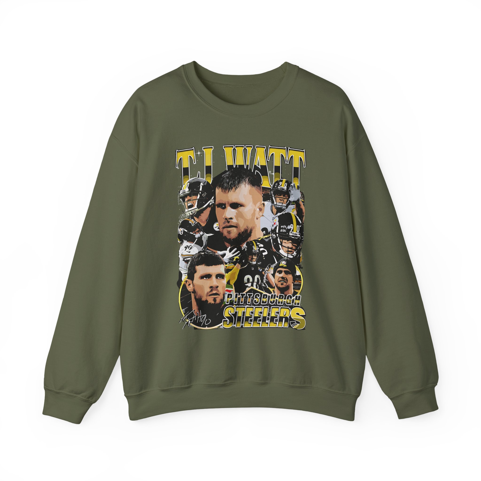 Tj Watt Unisex Heavy Blendâ„¢ Crewneck Sweatshirt
