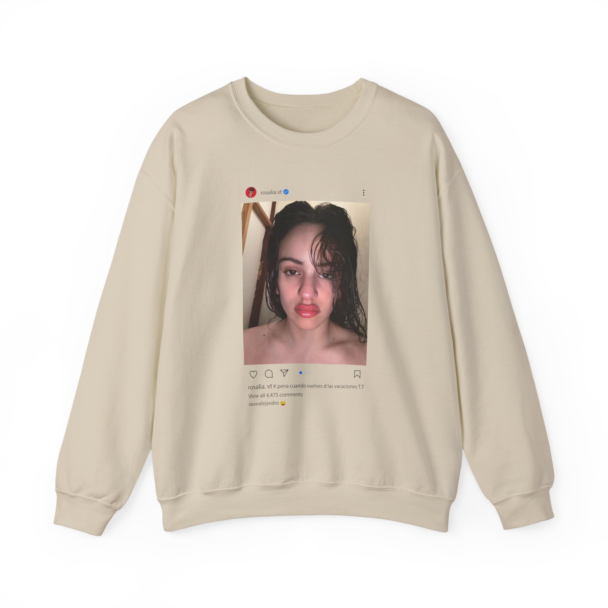 Rosalia Motomami Instagram Unisex Heavy Blendâ„¢ Crewneck Sweatshirt