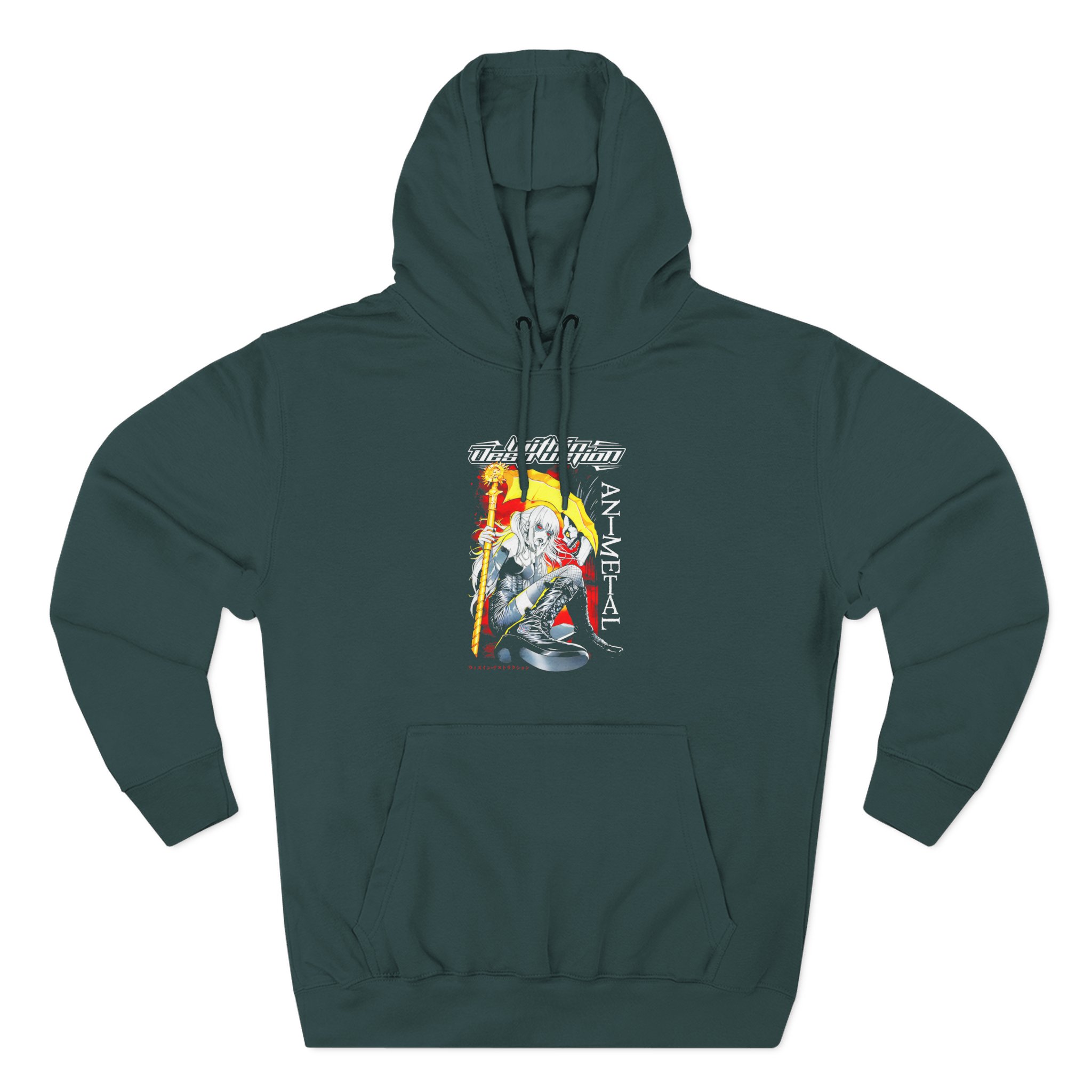 Within Destruction Misa Animetal Three-Panel Fleece Hoodie