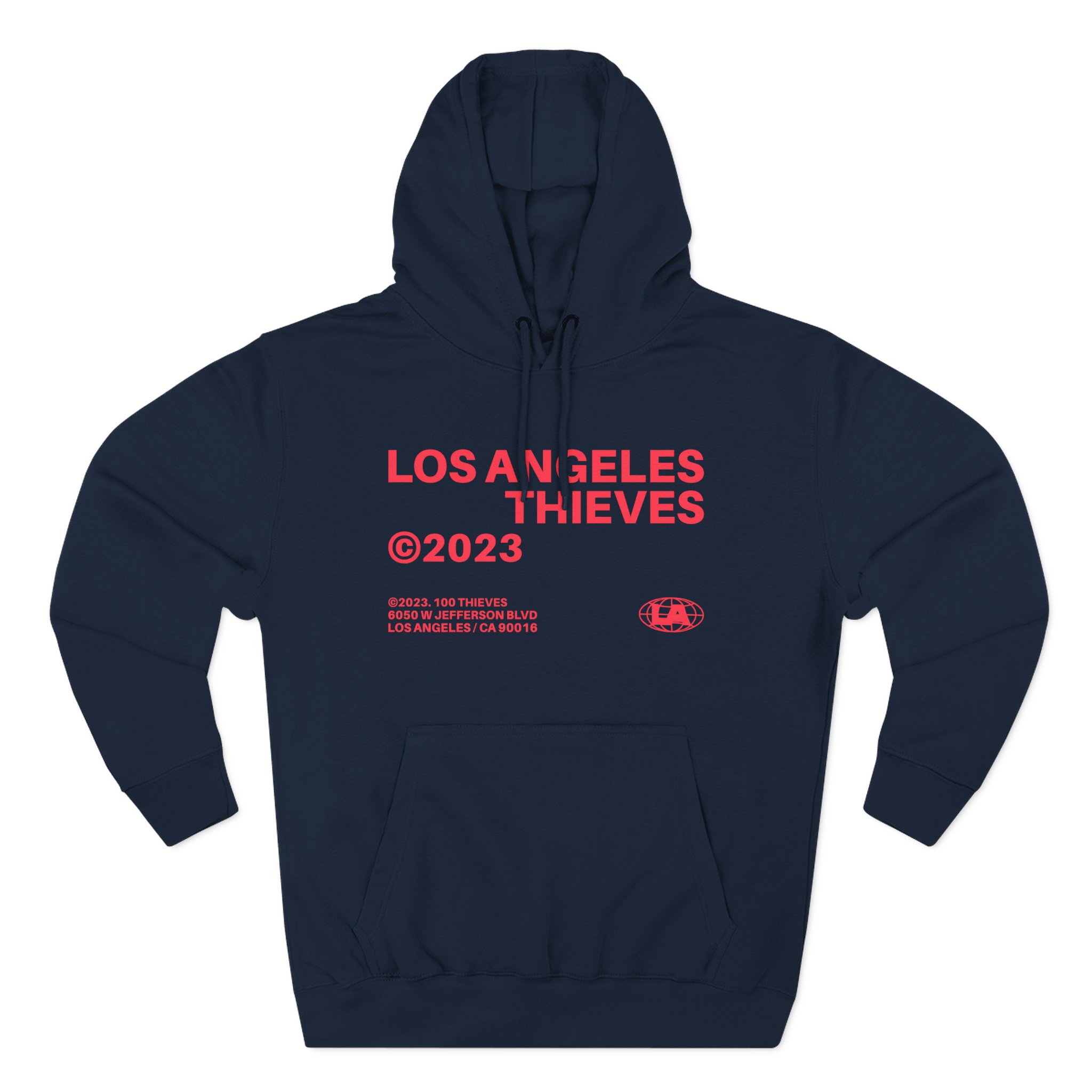 Los Angeles Thieves Three-panel Fleece Hoodie