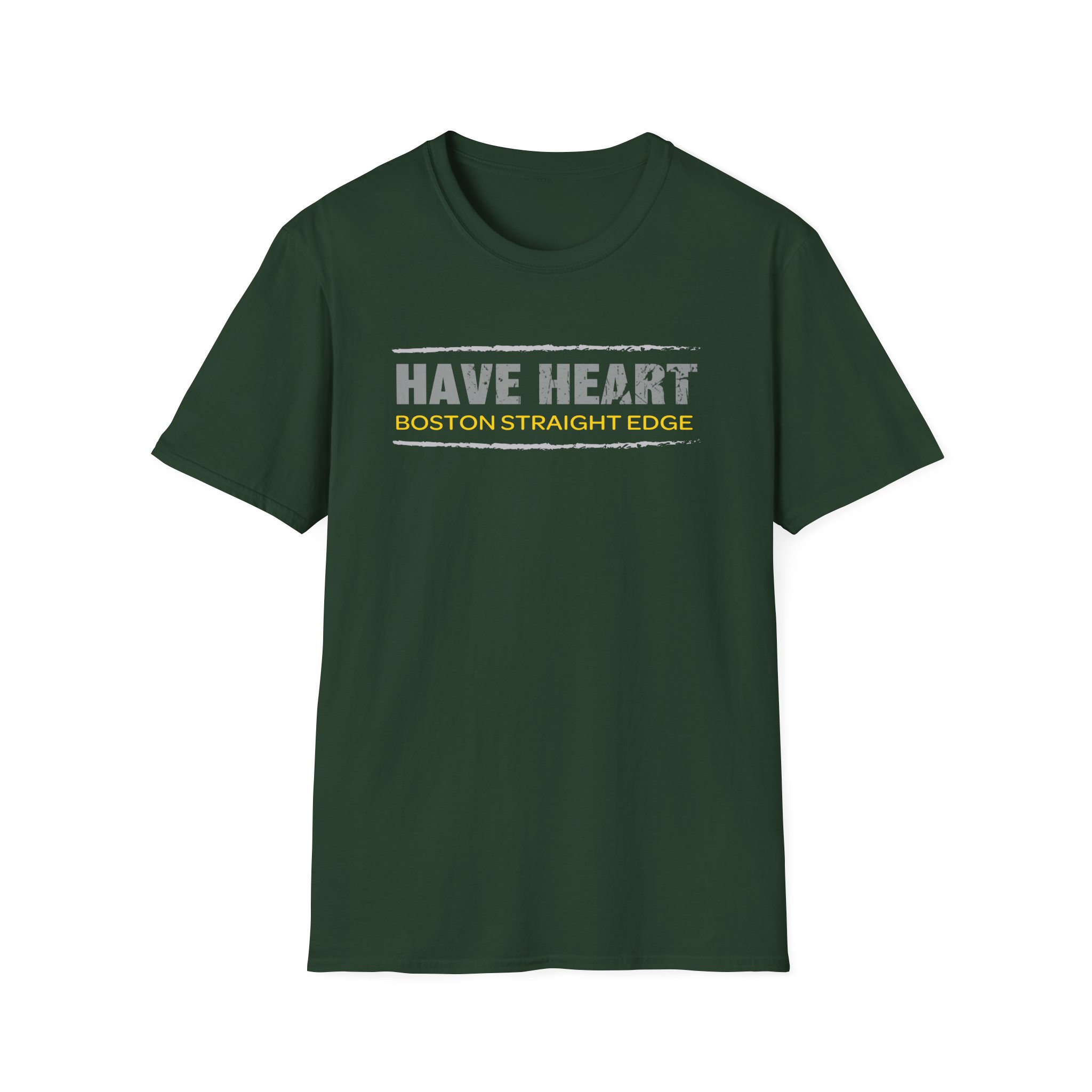 Have Heart Boston Straight Edge Unisex Softstyle T-Shirt