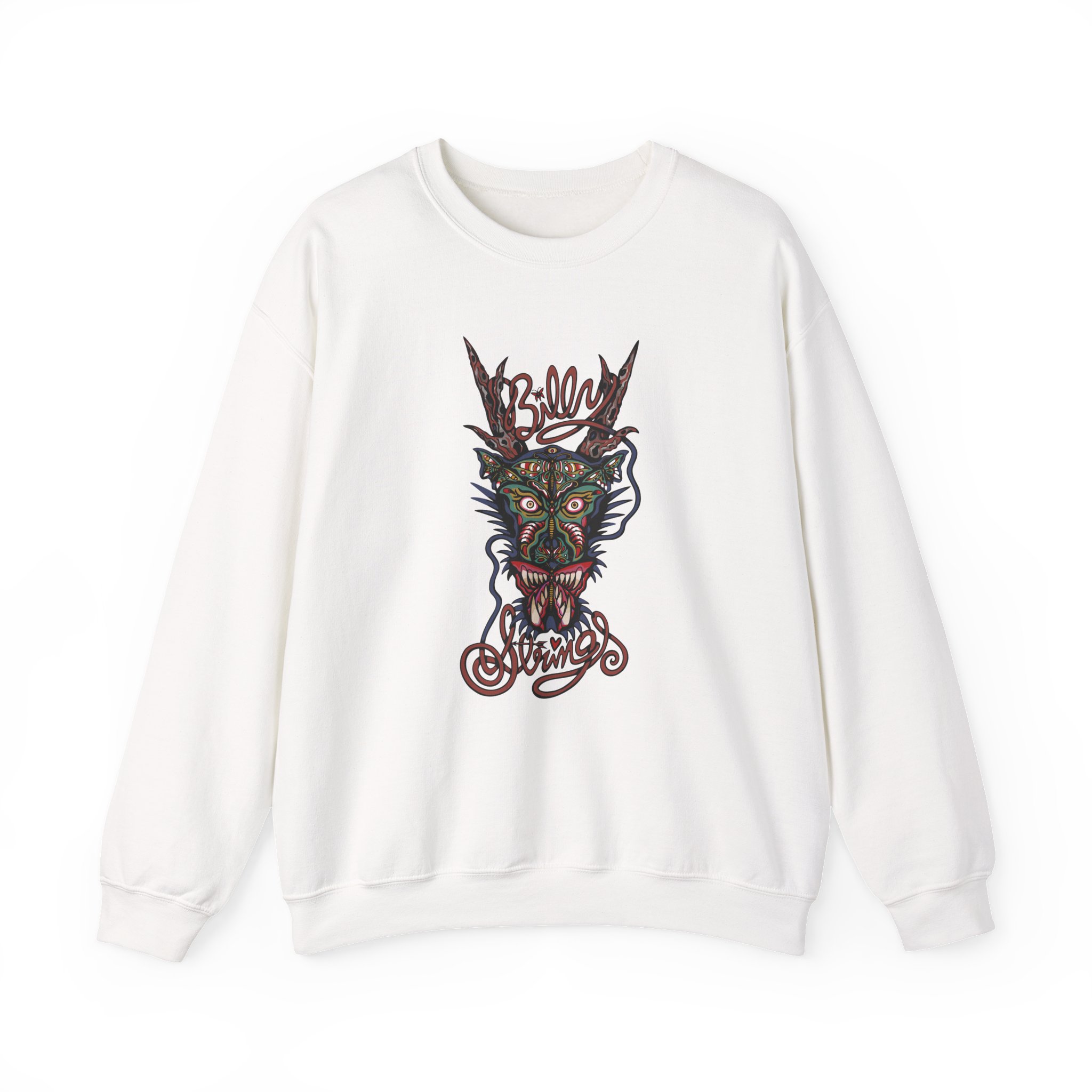 Billy Strings Butterfly Dragon Unisex Heavy Blendâ„¢ Crewneck Sweatshirt