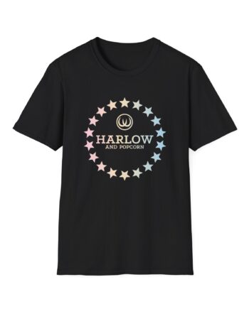 Harlow and Popcorn Unisex Softstyle T-Shirt