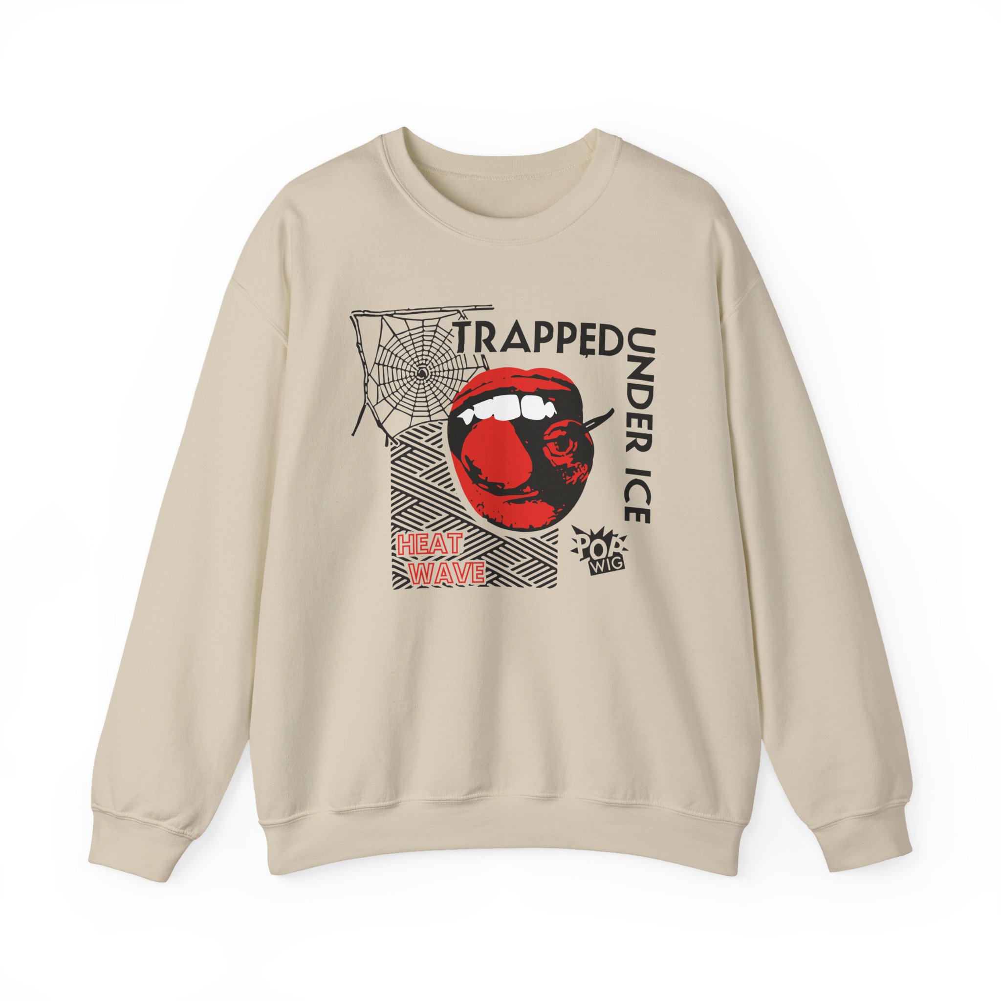 Trapped Under Ice Cherry Lips Unisex Heavy Blend Crewneck Sweatshirt
