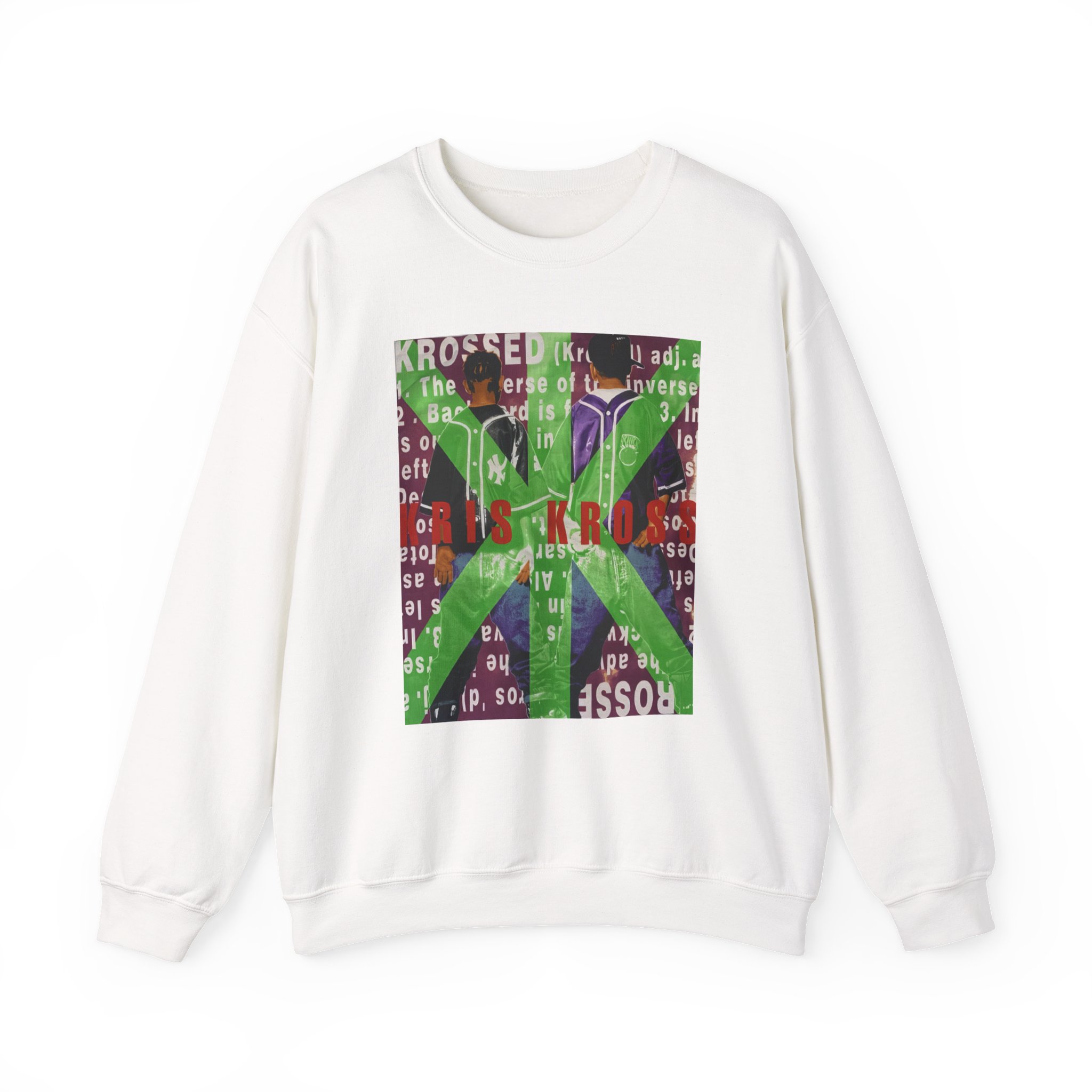 Kris Kross Krossed Unisex Heavy Blendâ„¢ Crewneck Sweatshirt