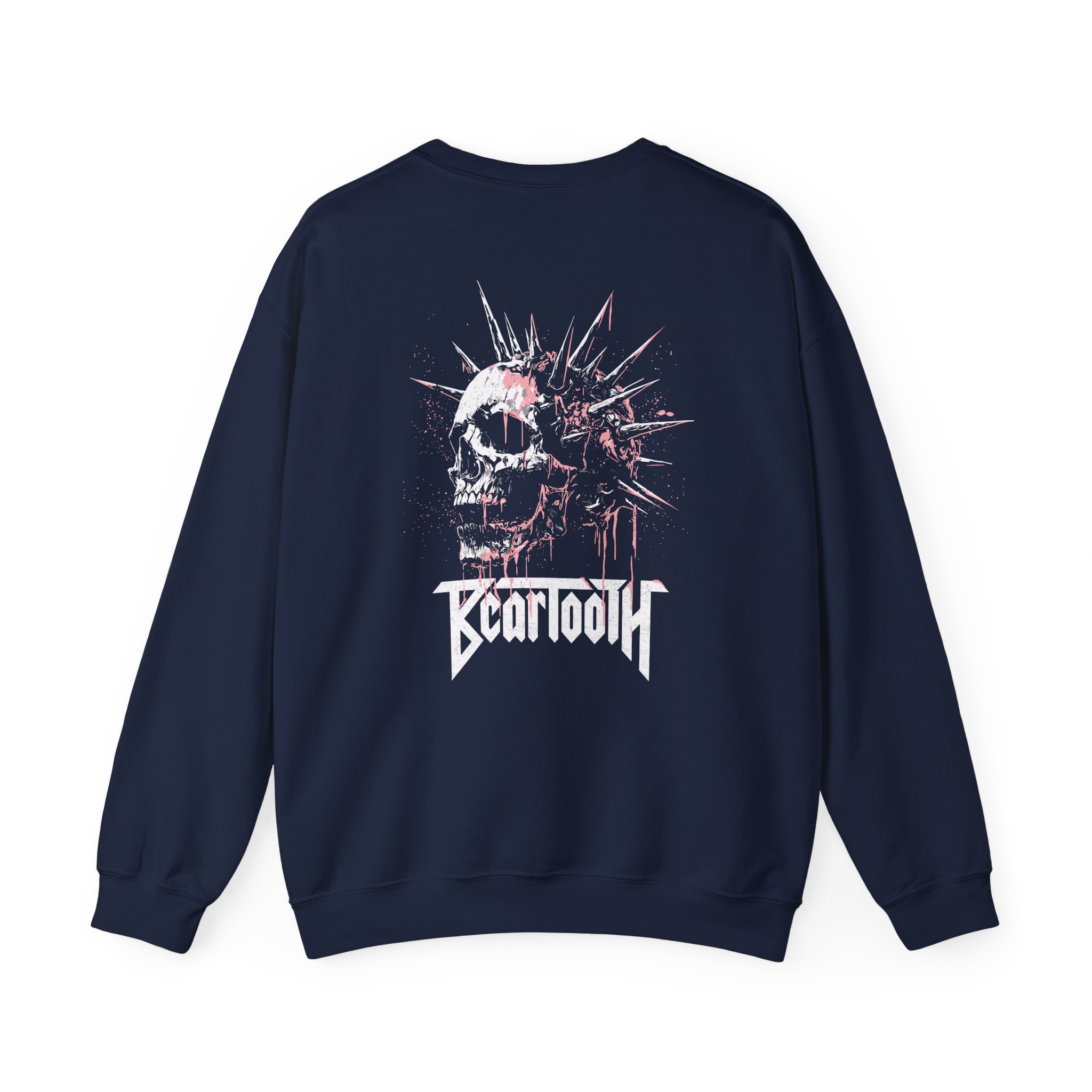Beartooth Spike Skull Unisex Heavy Blendâ„¢ Crewneck Sweatshirt