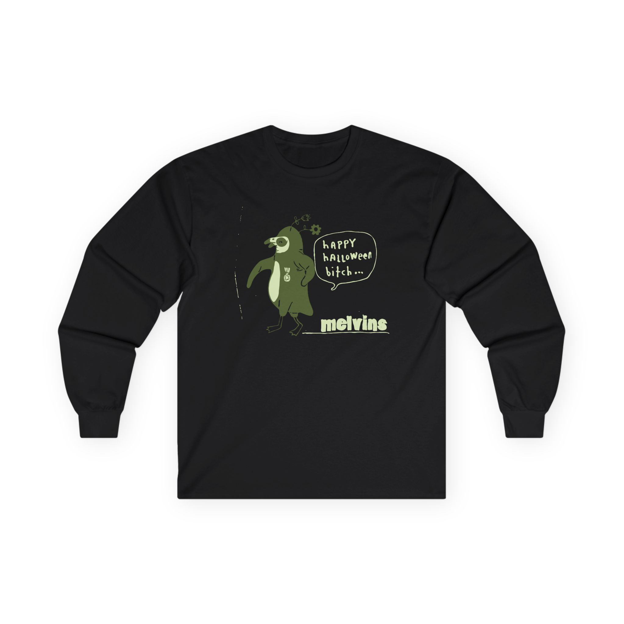 Melvins Happy Halloween Bitch Unisex Ultra Cotton Long Sleeve Tee