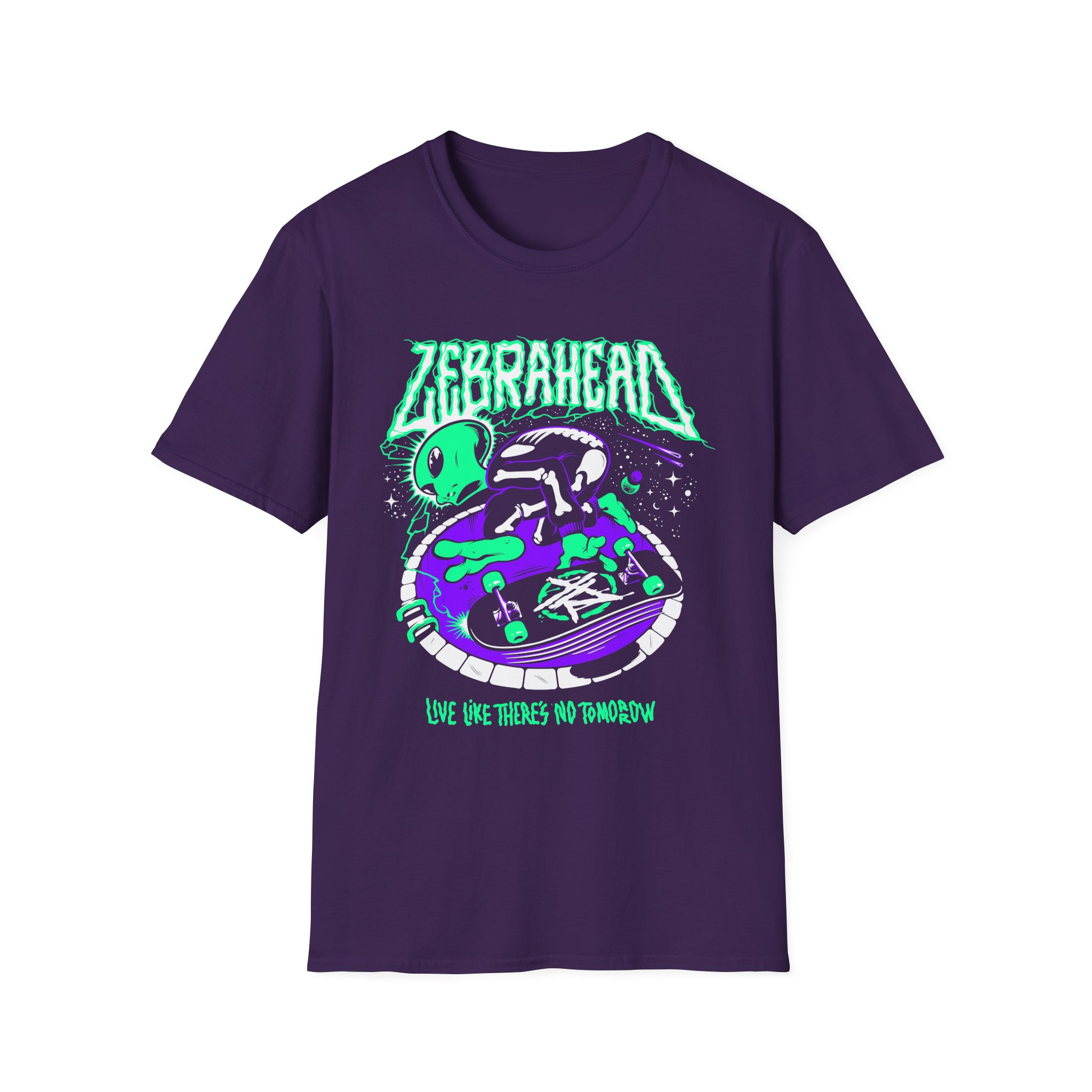 Zebrahead Alien Unisex Softstyle T-Shirt