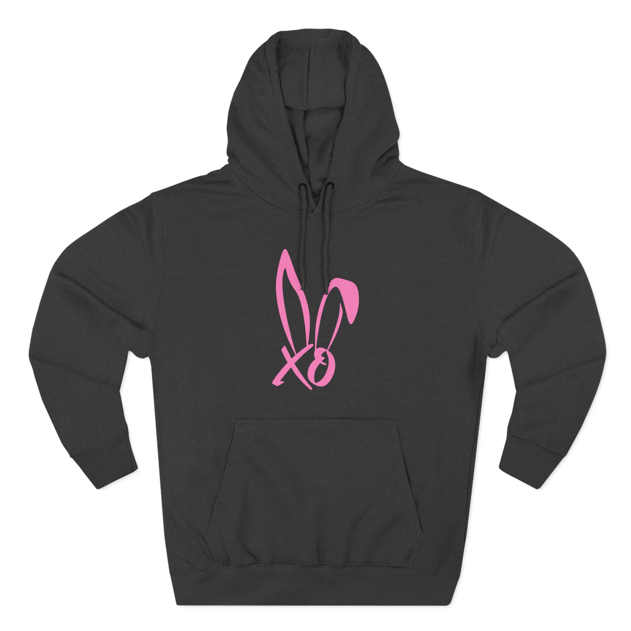 Bunnie Xo Logo Three-Panel Fleece Hoodie