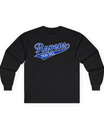 Tree Hill Ravens Swoosh Unisex Ultra Cotton Long Sleeve Tee