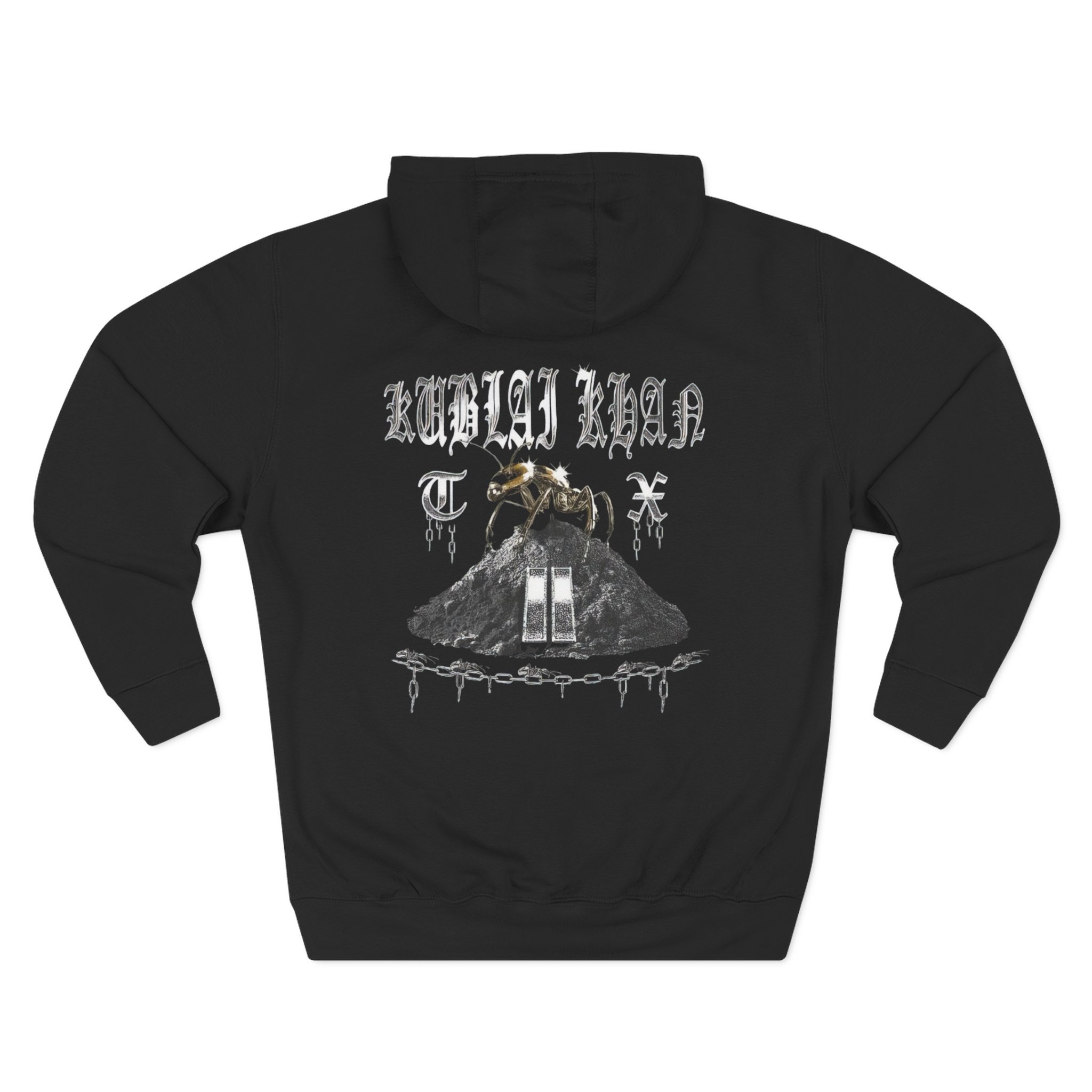 Kublai Khan - Antpile Three-Panel Fleece Hoodie