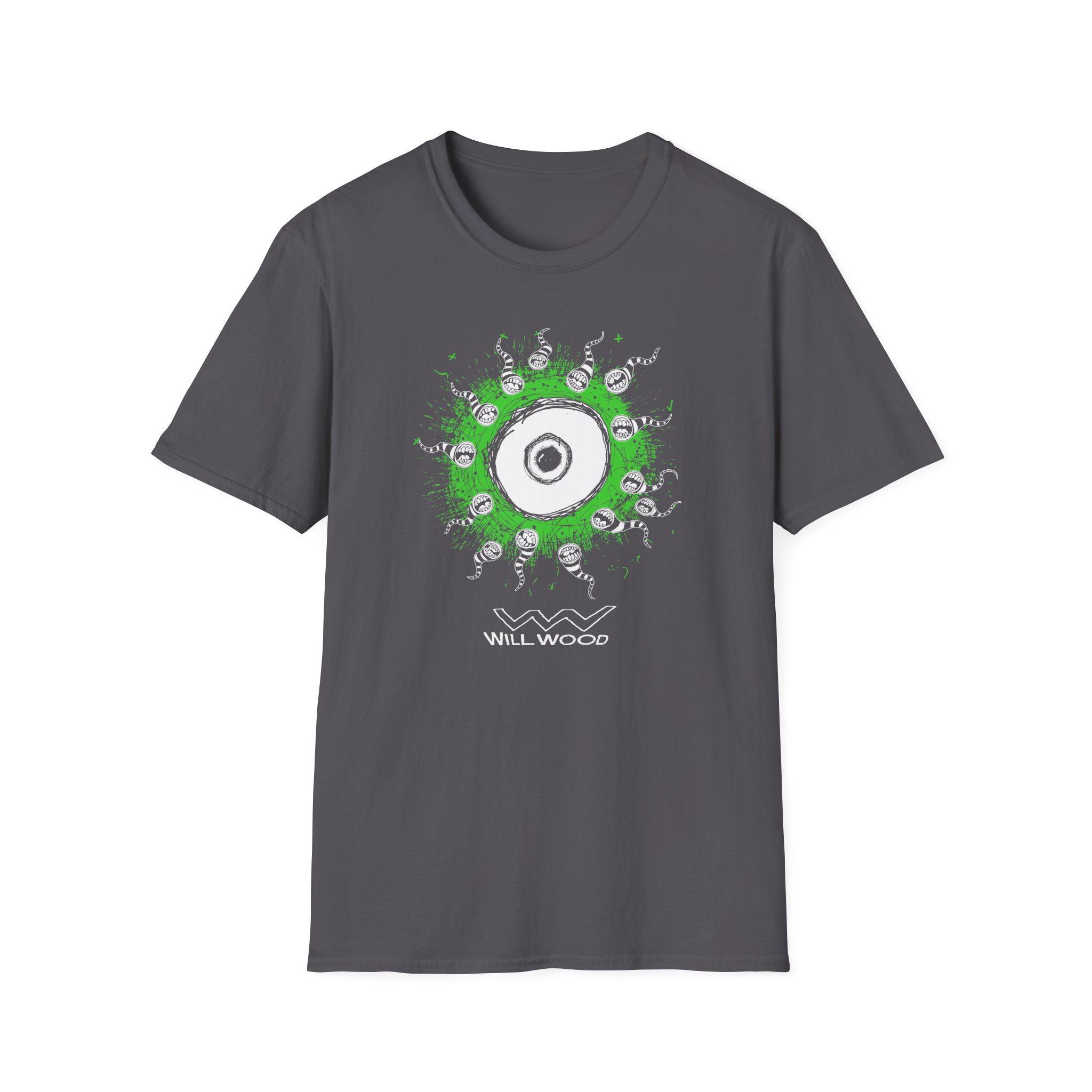 Will Wood Eye Unisex Softstyle T-Shirt