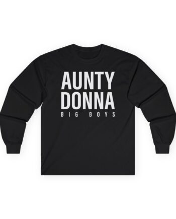 Aunty Donna Big Boys Unisex Ultra Cotton Long Sleeve Tee