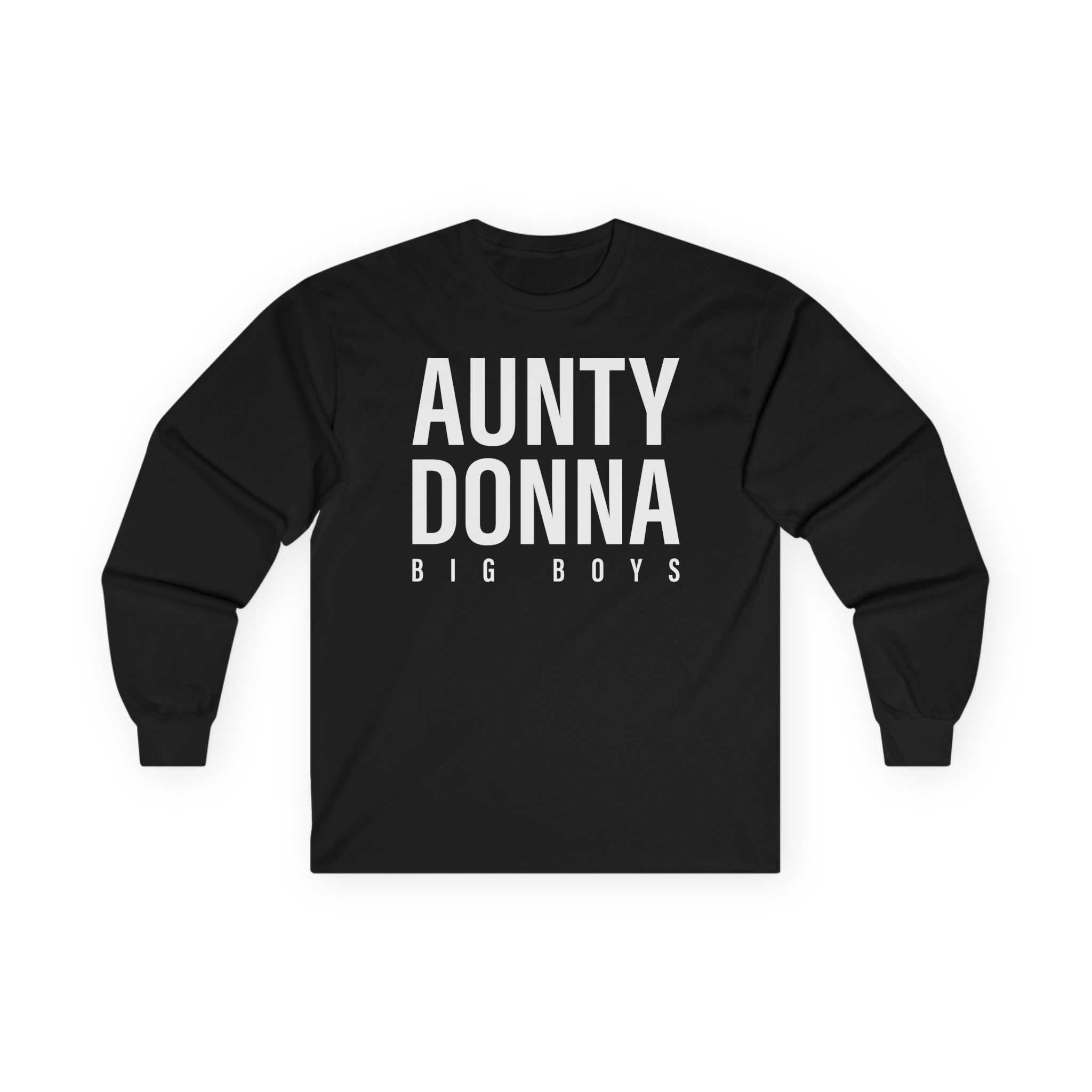 Aunty Donna Big Boys Unisex Ultra Cotton Long Sleeve Tee