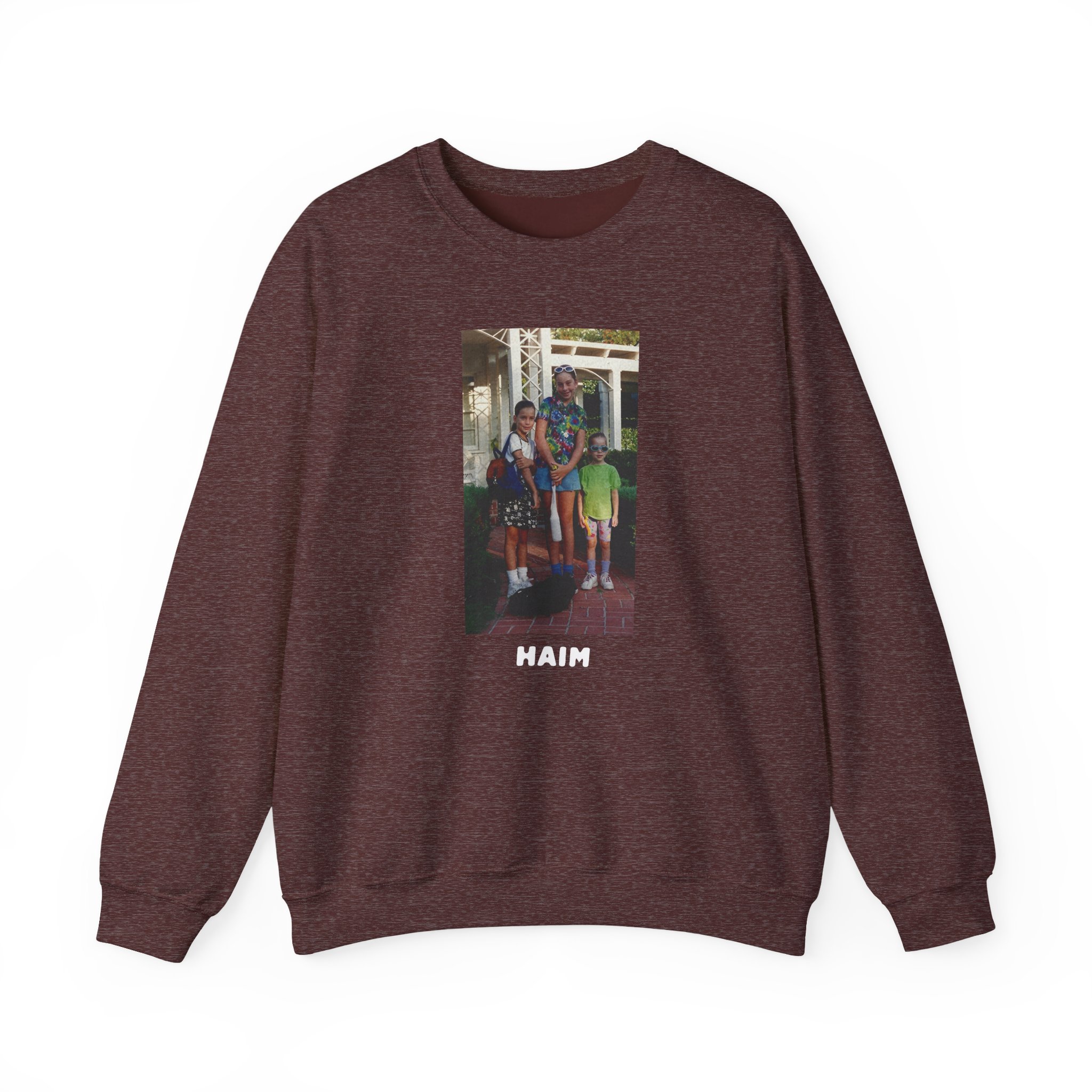 Haim Unisex Heavy Blendâ„¢ Crewneck Sweatshirt