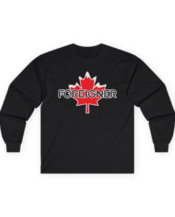 Foreigner Signed Unisex Ultra Cotton Long Sleeve Tee