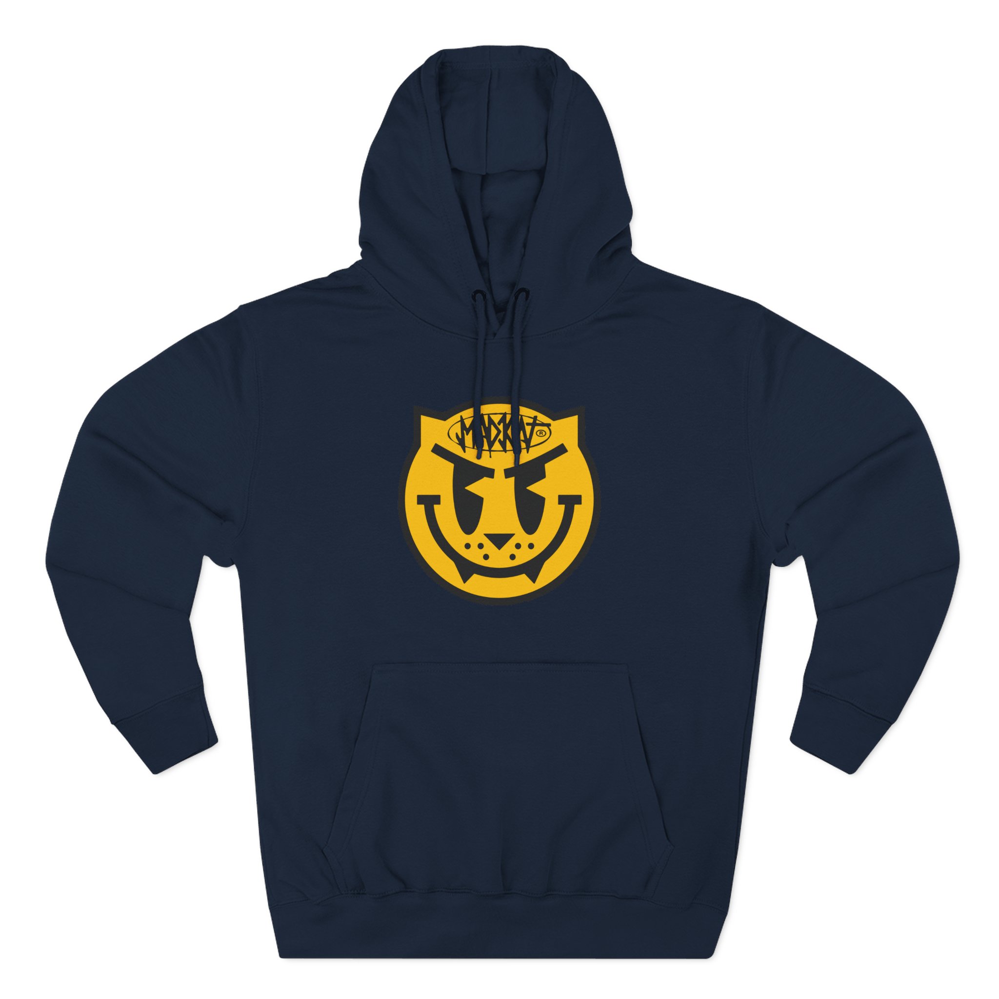 Rubius Scratching Worldwide Three-Panel Fleece Hoodie